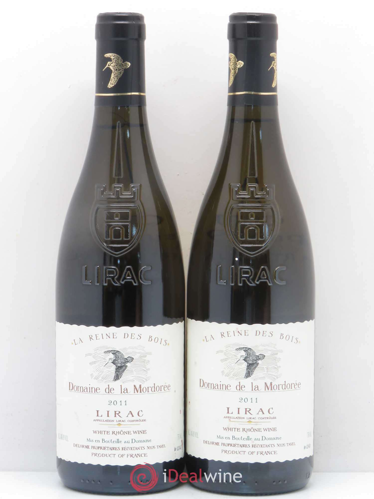 Lirac Cuvée Reine des Bois La Mordorée (Domaine de) (sans prix de réserve) 2011 - Lot de 2 bouteilles - 0