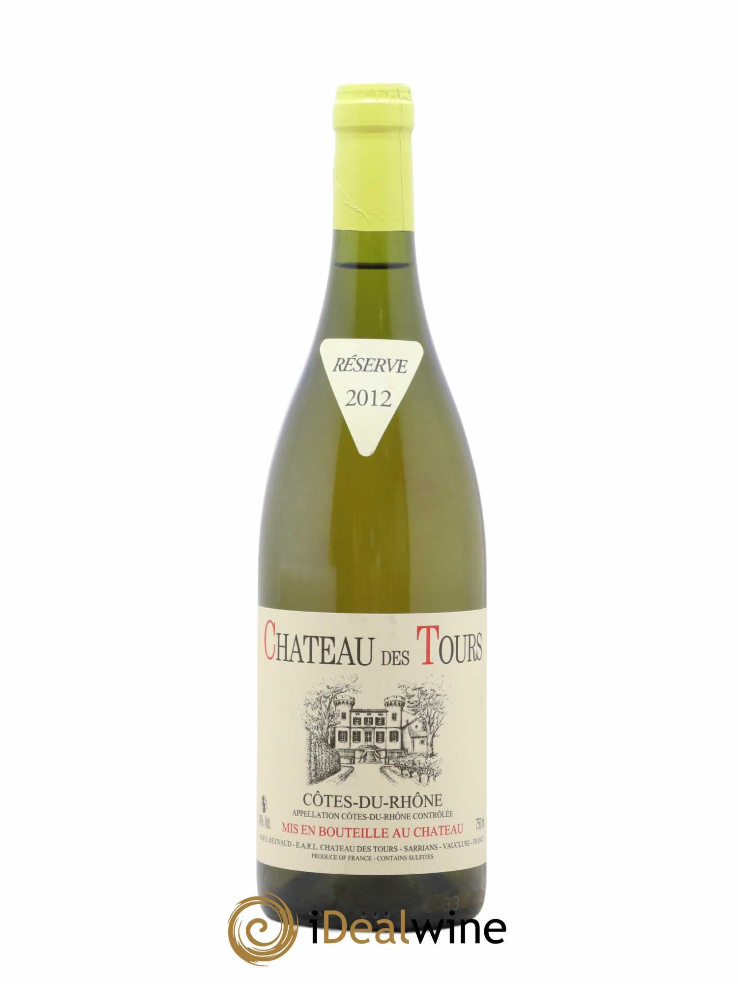 Côtes-du-Rhône Château des Tours Emmanuel Reynaud 2012 - Lot de 1 bouteille - 0