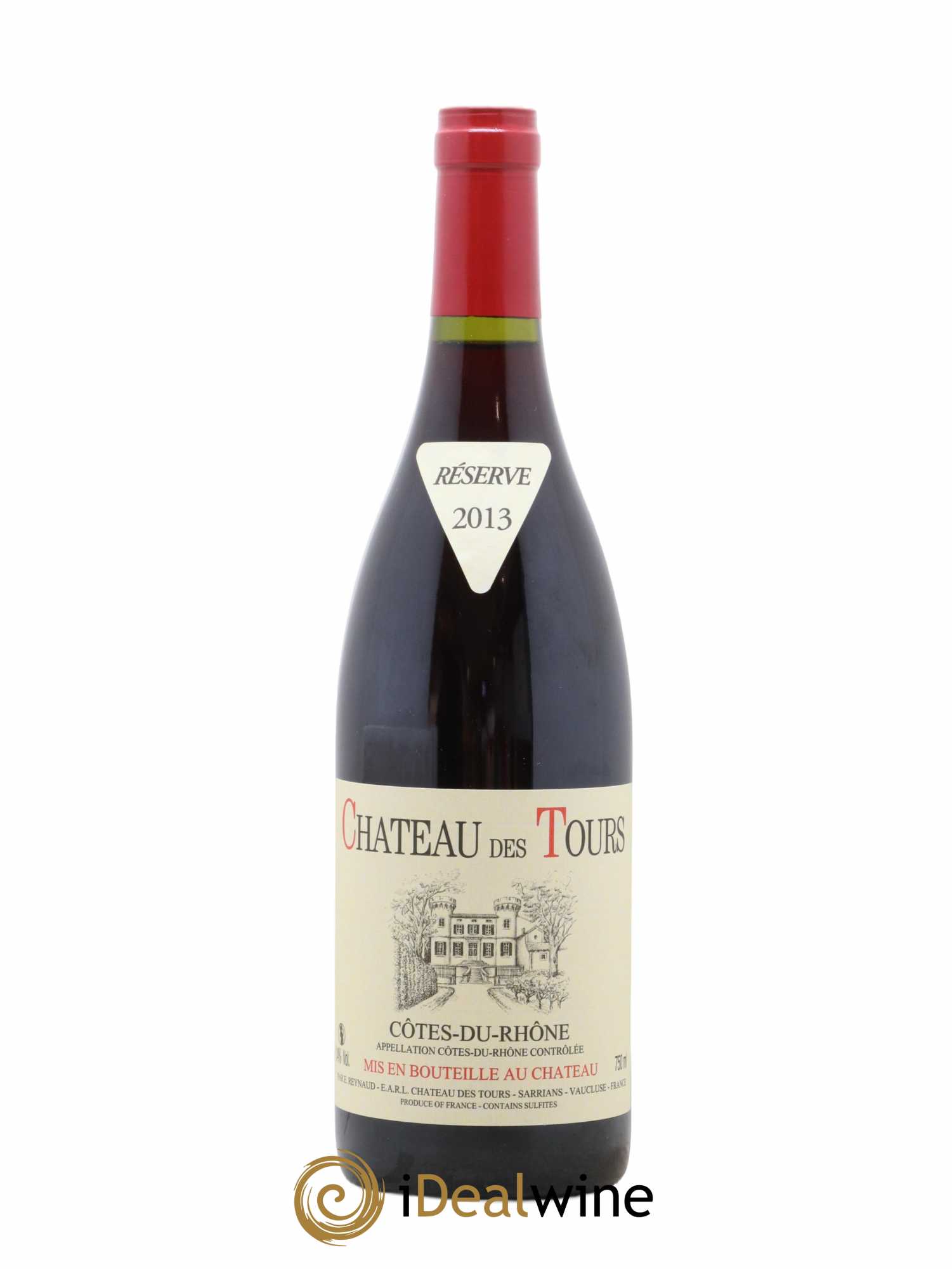 Côtes-du-Rhône Château des Tours Emmanuel Reynaud 2013 - Lot de 1 bouteille - 0