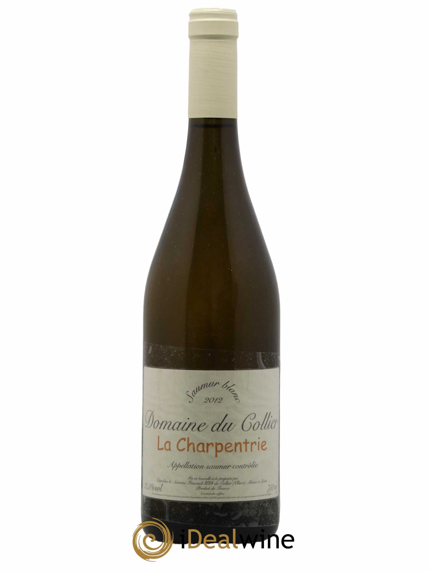 Saumur La Charpentrie Domaine du Collier 2012 - Lot de 1 bouteille - 0