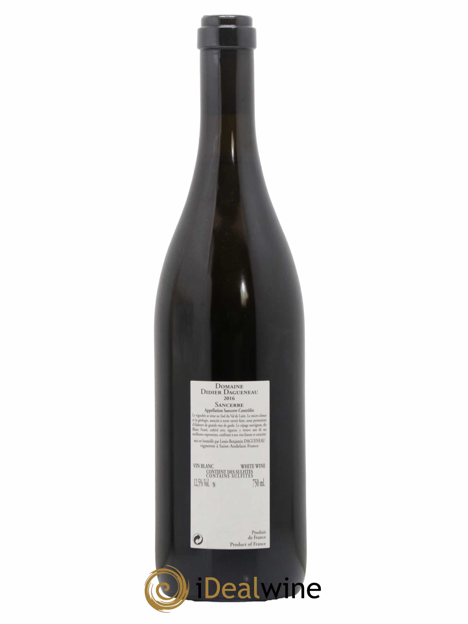 Sancerre En Chailloux Dagueneau 2016 - Posten von 1 Flasche - 1