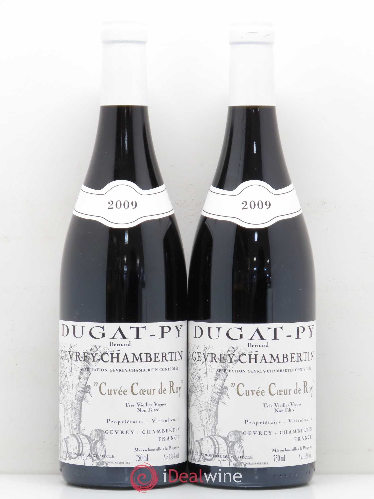 Gevrey-Chambertin Coeur de Roy Très Vieilles Vignes Dugat-Py Tres vieilles Vignes 2009 - Posten von 2 Flaschen - 0