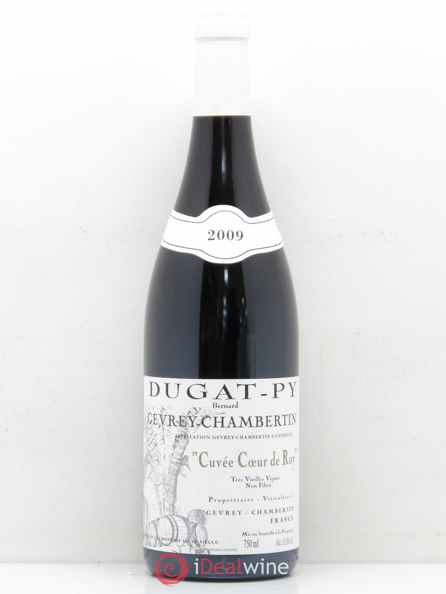 Gevrey-Chambertin Coeur de Roy Très Vieilles Vignes Dugat-Py Tres vieilles Vignes 2009 - Lot de 1 bouteille - 0