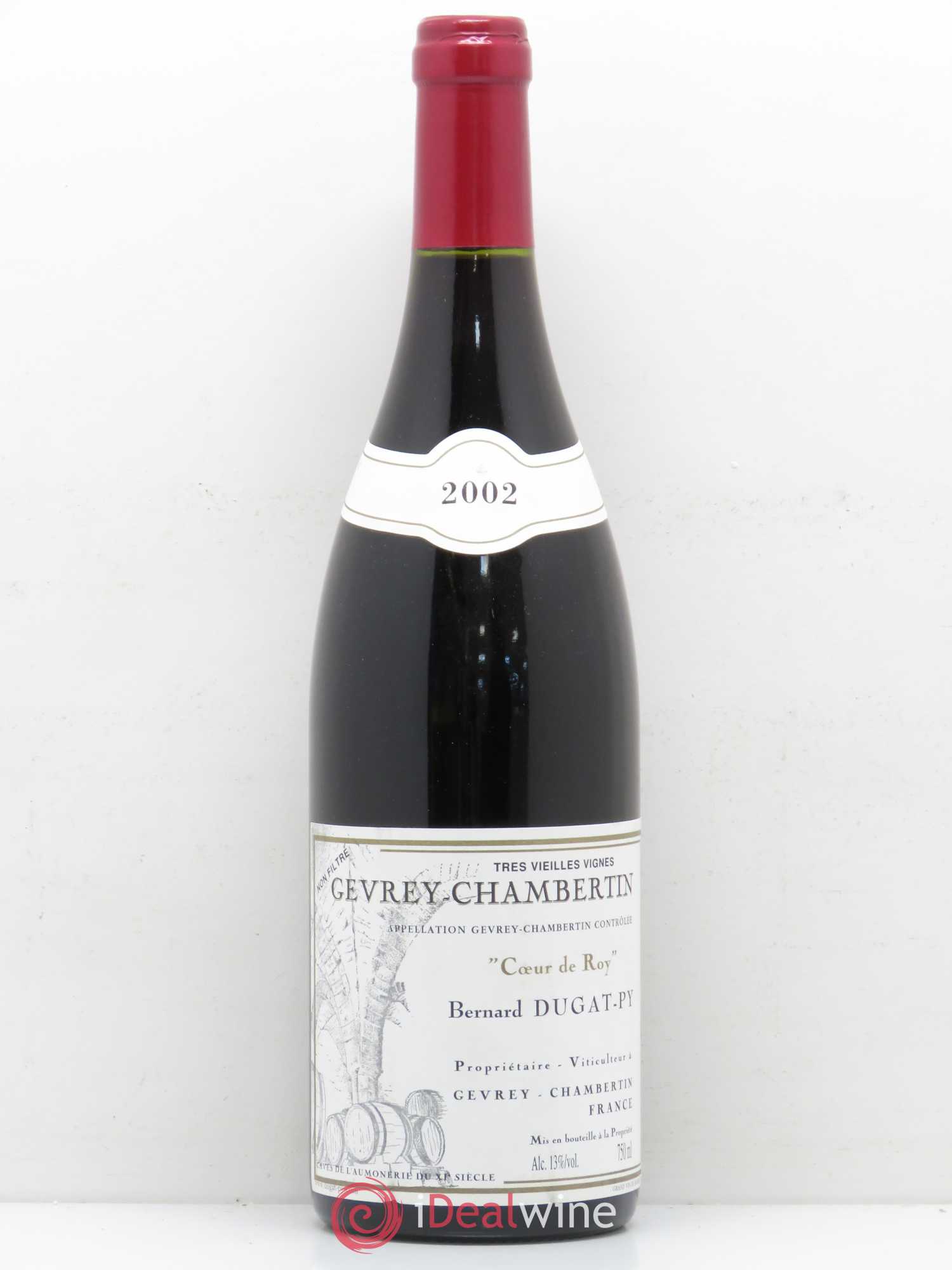 Gevrey-Chambertin Coeur de Roy Très Vieilles Vignes Dugat-Py Tres vieilles Vignes 2002 - Posten von 1 Flasche - 0