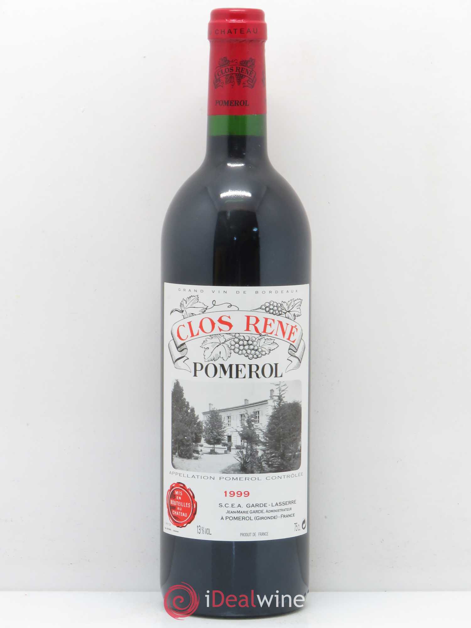 Clos René 1999 - Lot of 1 bottle - 0