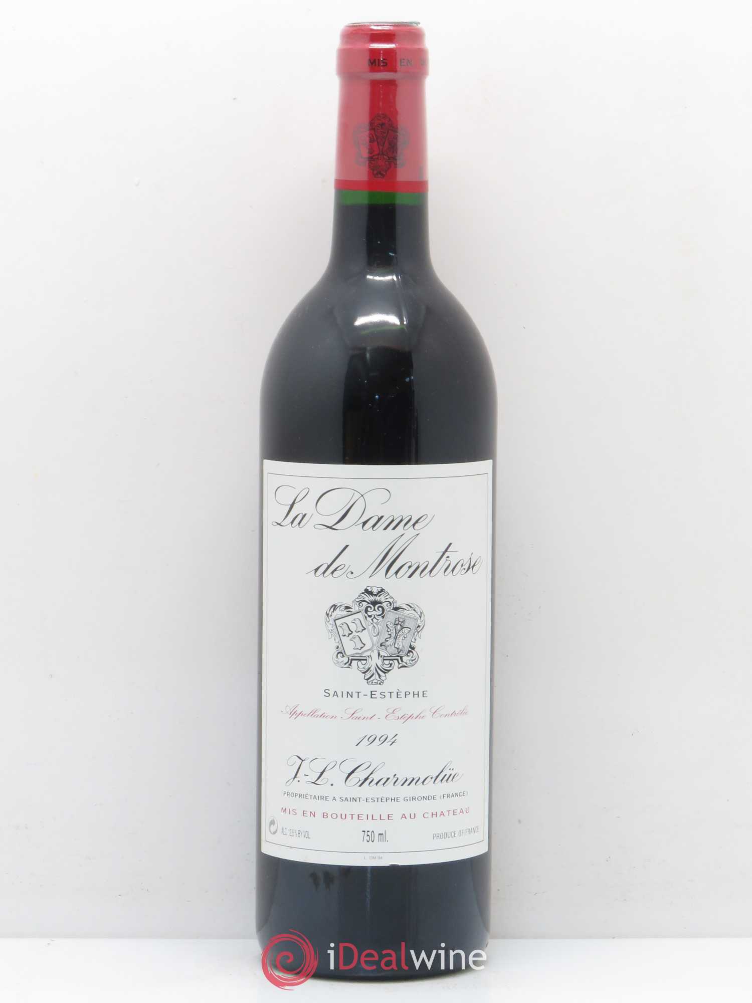 La Dame de Montrose Second Vin 1994 - Lot de 1 bouteille - 0
