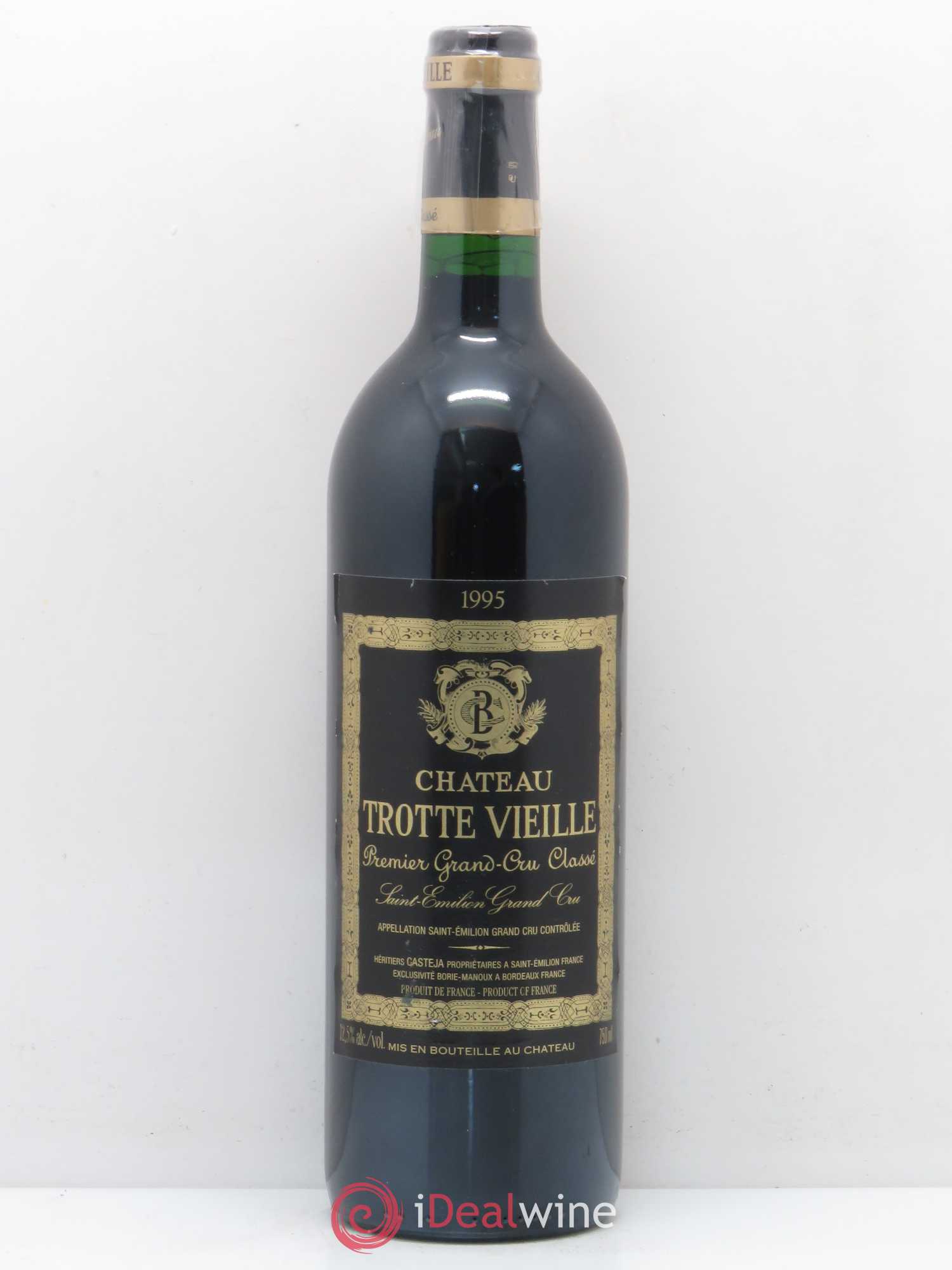 Château Trotte Vieille 1er Grand Cru Classé B 1995 - Lot de 1 bouteille - 0