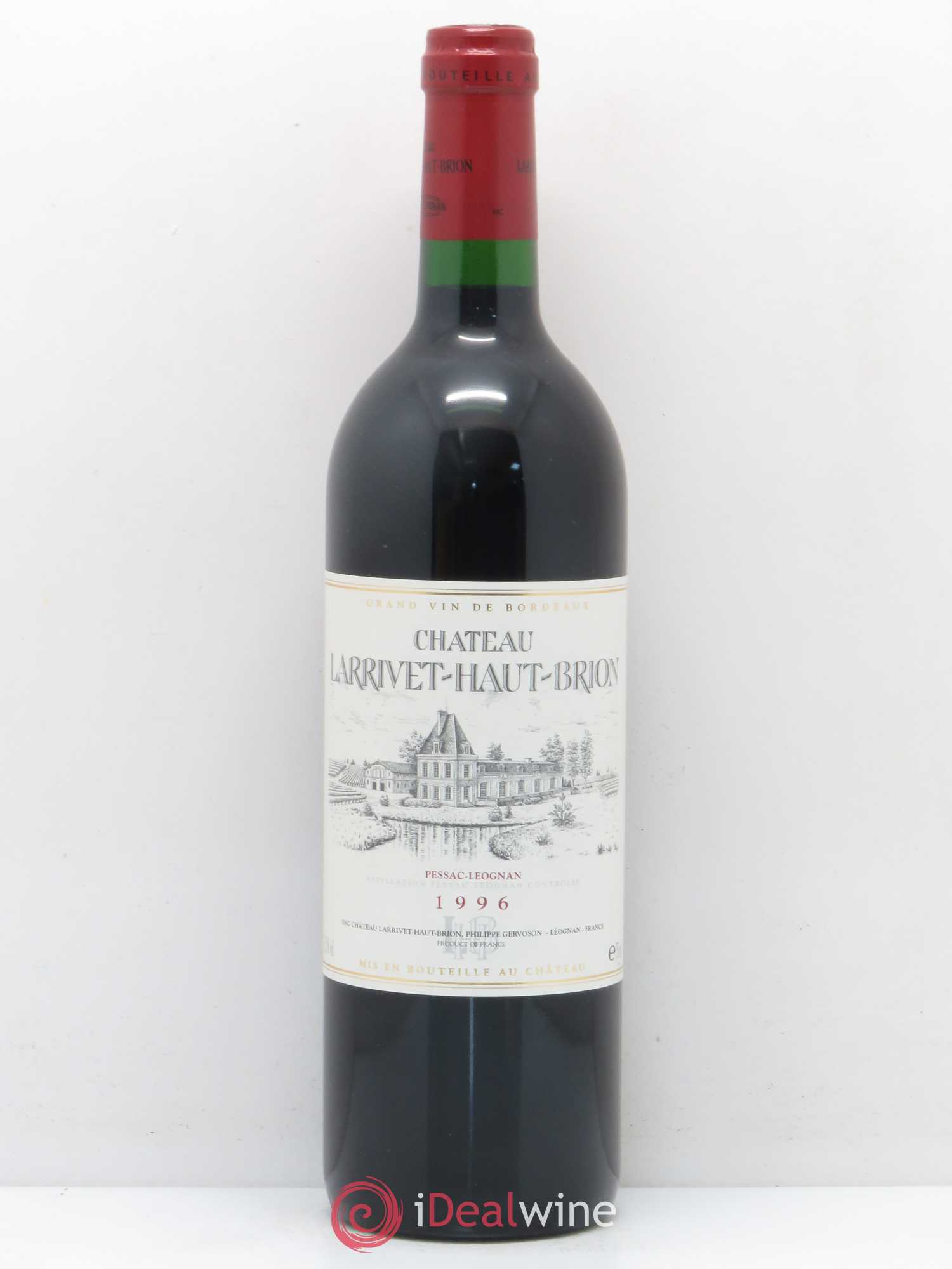 Château Larrivet Haut-Brion 1996 - Lot de 1 bouteille - 0