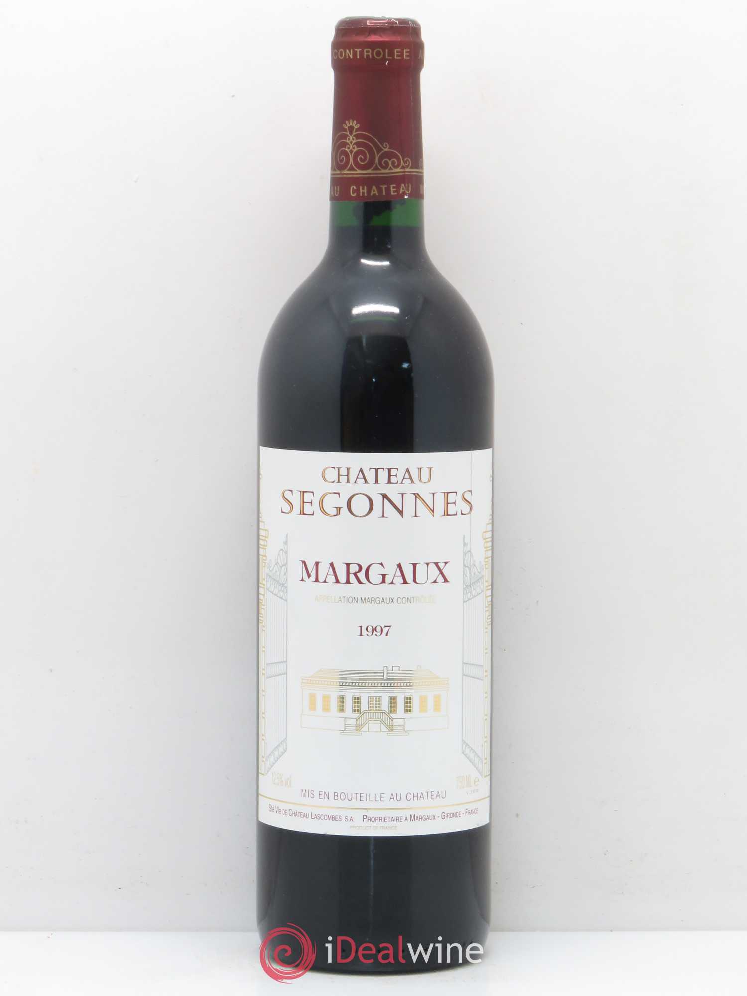 Château Segonnes 1997 - Lot de 1 bouteille - 0