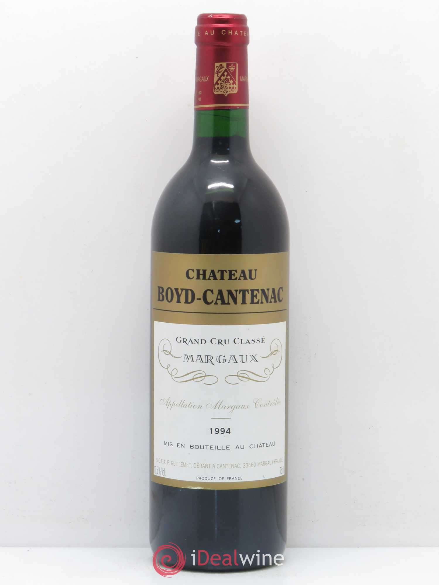 Château Boyd Cantenac 3ème Grand Cru Classé 1994 - Lot de 1 bouteille - 0