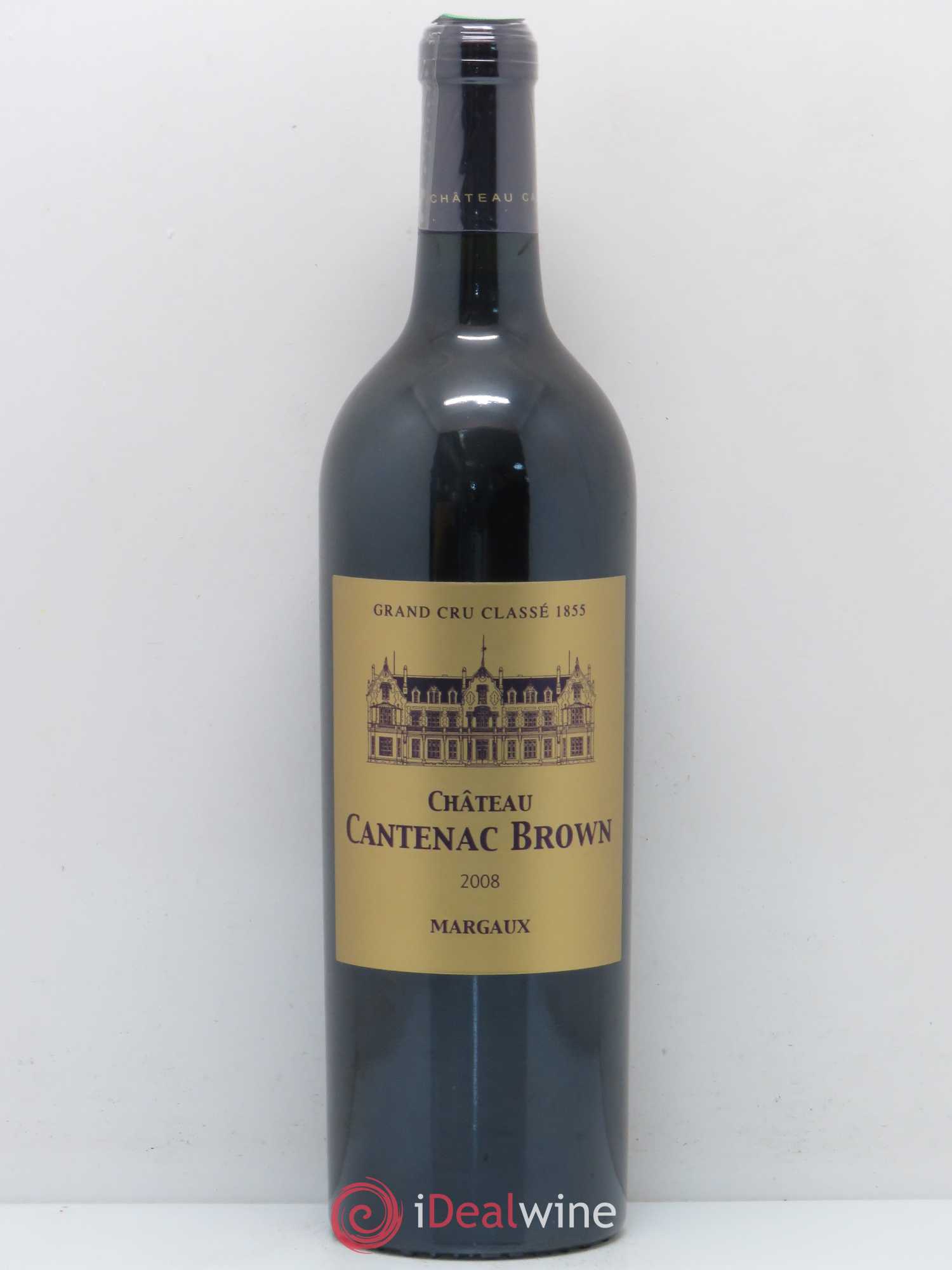 Château Cantenac Brown 3ème Grand Cru Classé 2008 - Lot de 1 bouteille - 0