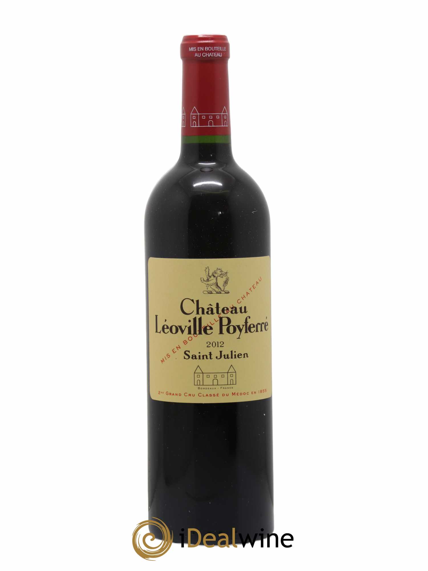 Château Léoville Poyferré 2ème Grand Cru Classé 2012 - Lot de 1 bouteille - 0