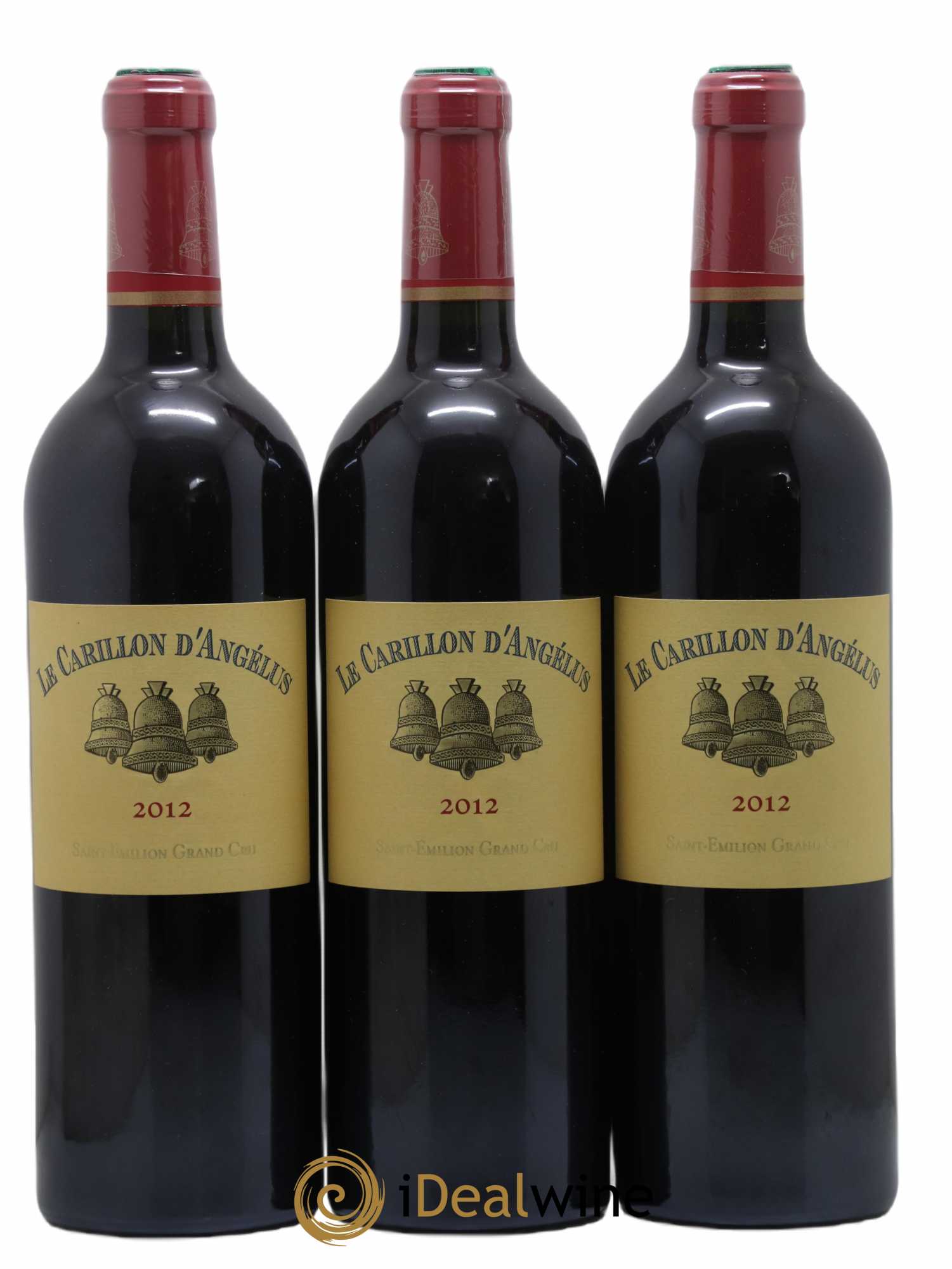 Le Carillon de l'Angélus Second Vin 2012 - Lot de 3 bouteilles - 0
