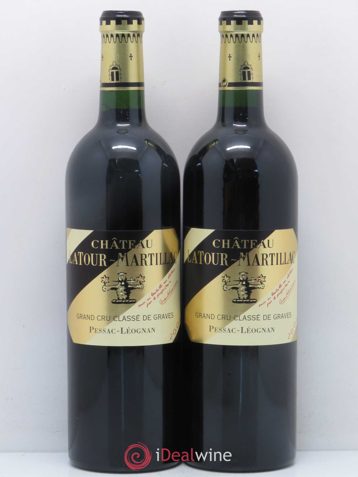 Château Latour-Martillac Cru Classé de Graves 2008 - Lot de 2 bouteilles - 0