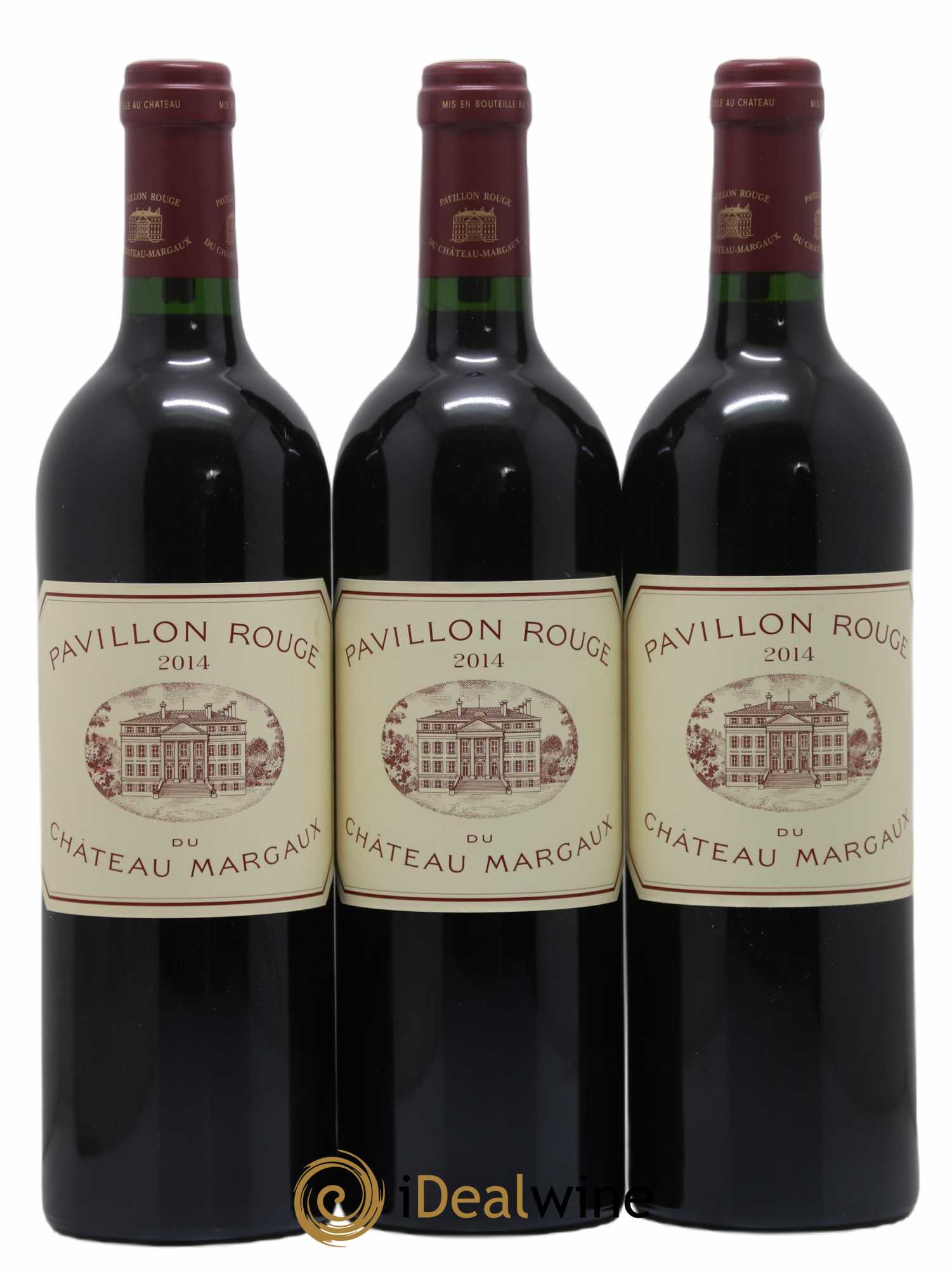 Pavillon Rouge du Château Margaux Second Vin 2014 - Lot de 3 bouteilles - 0