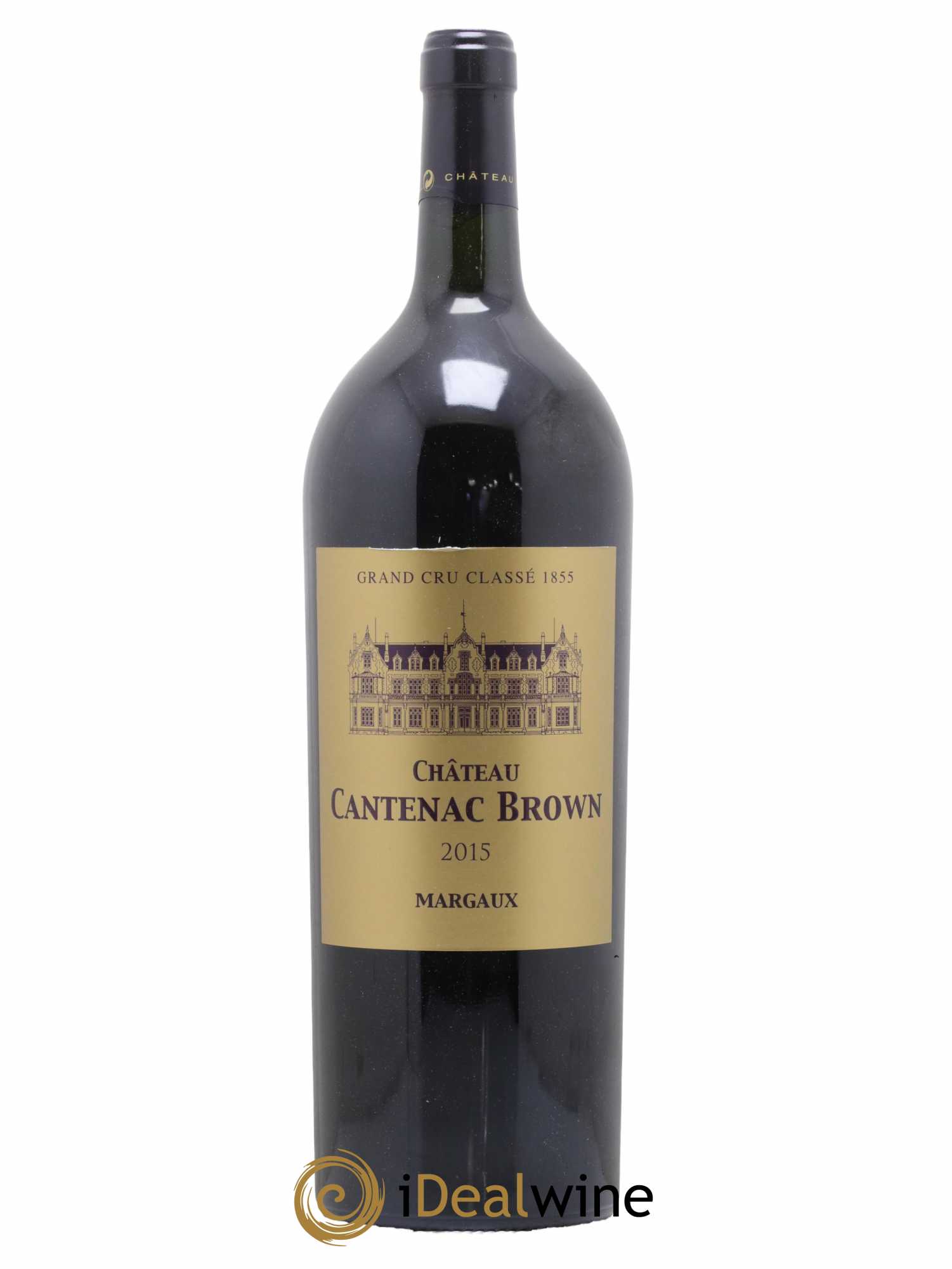 Château Cantenac Brown 3ème Grand Cru Classé 2015 - Lot de 1 magnum - 0
