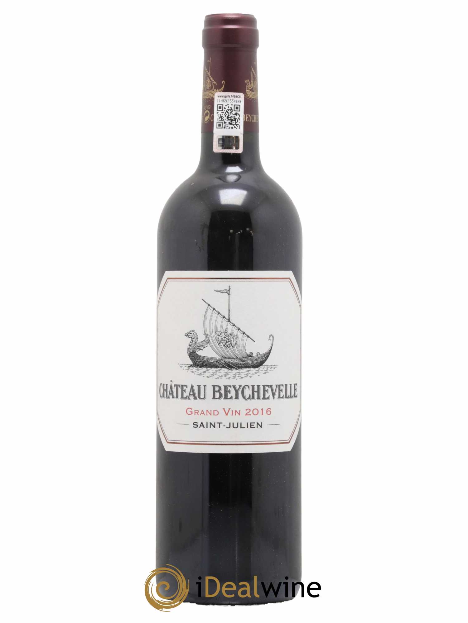 Château Beychevelle 4ème Grand Cru Classé 2016 - Lot de 1 bouteille - 0