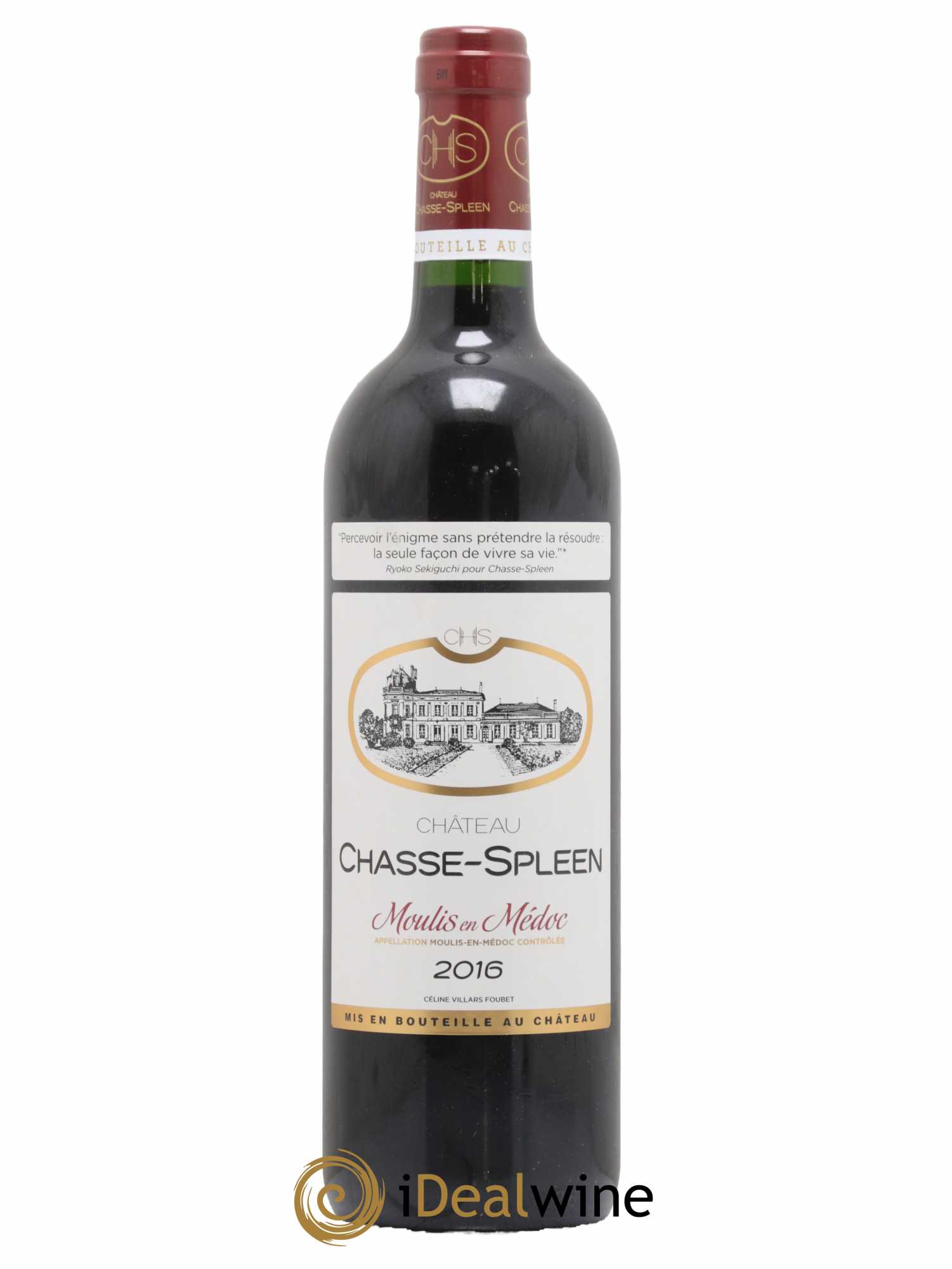 Château Chasse Spleen 2016 - Lot de 1 bouteille - 0