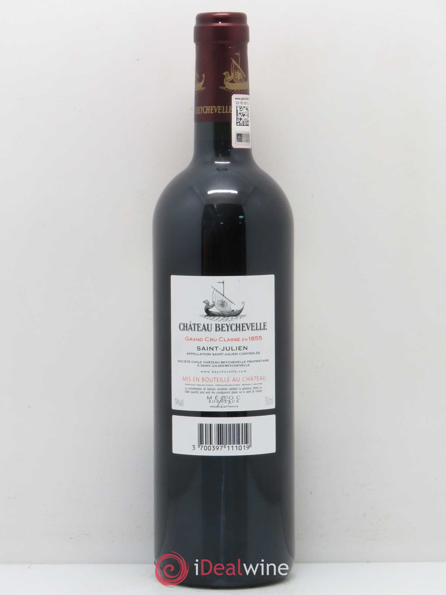 Château Beychevelle 4ème Grand Cru Classé 2010 - Lot de 1 bouteille - 1
