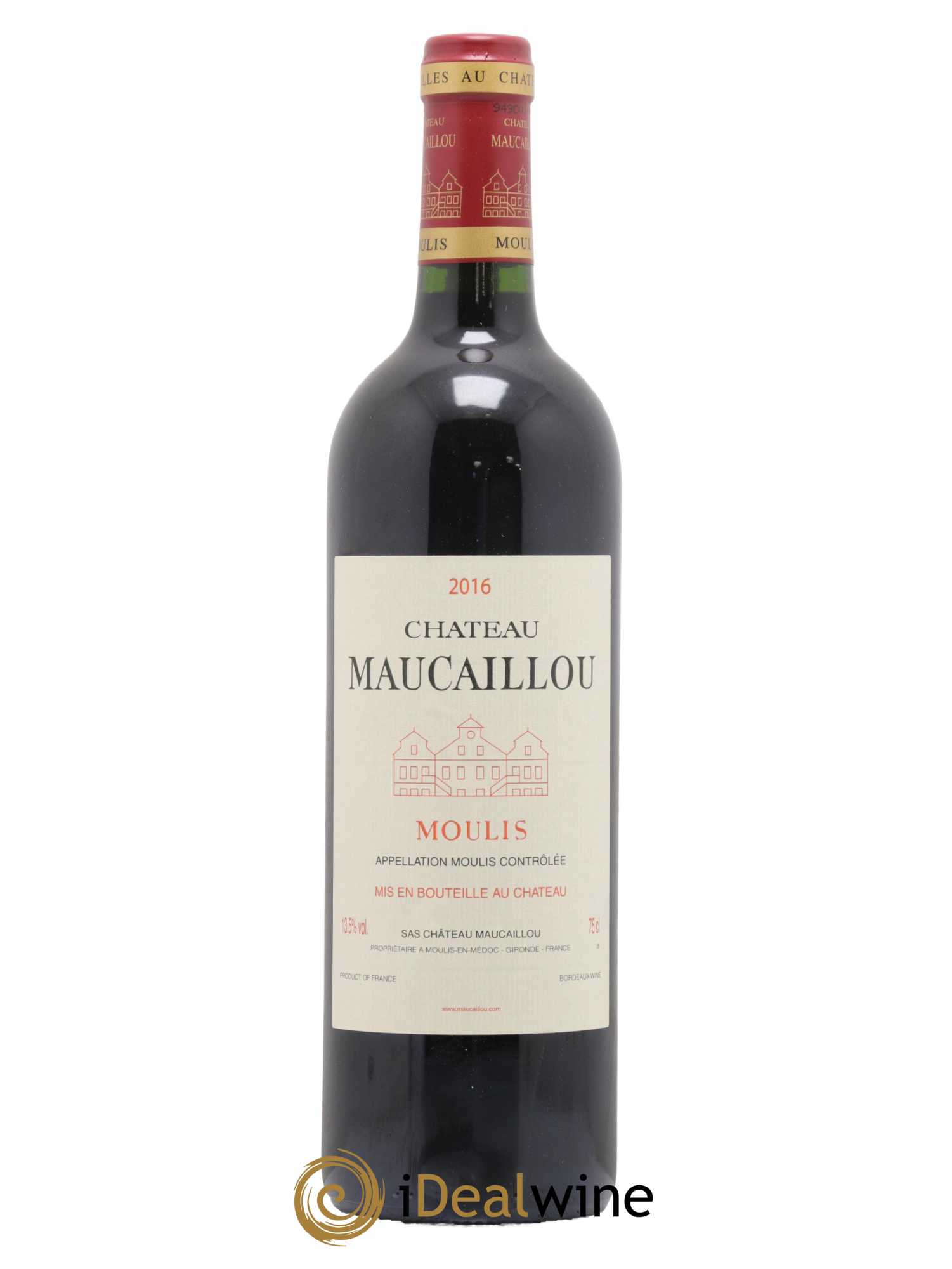 Château Maucaillou 2016 - Lot de 1 bouteille - 0