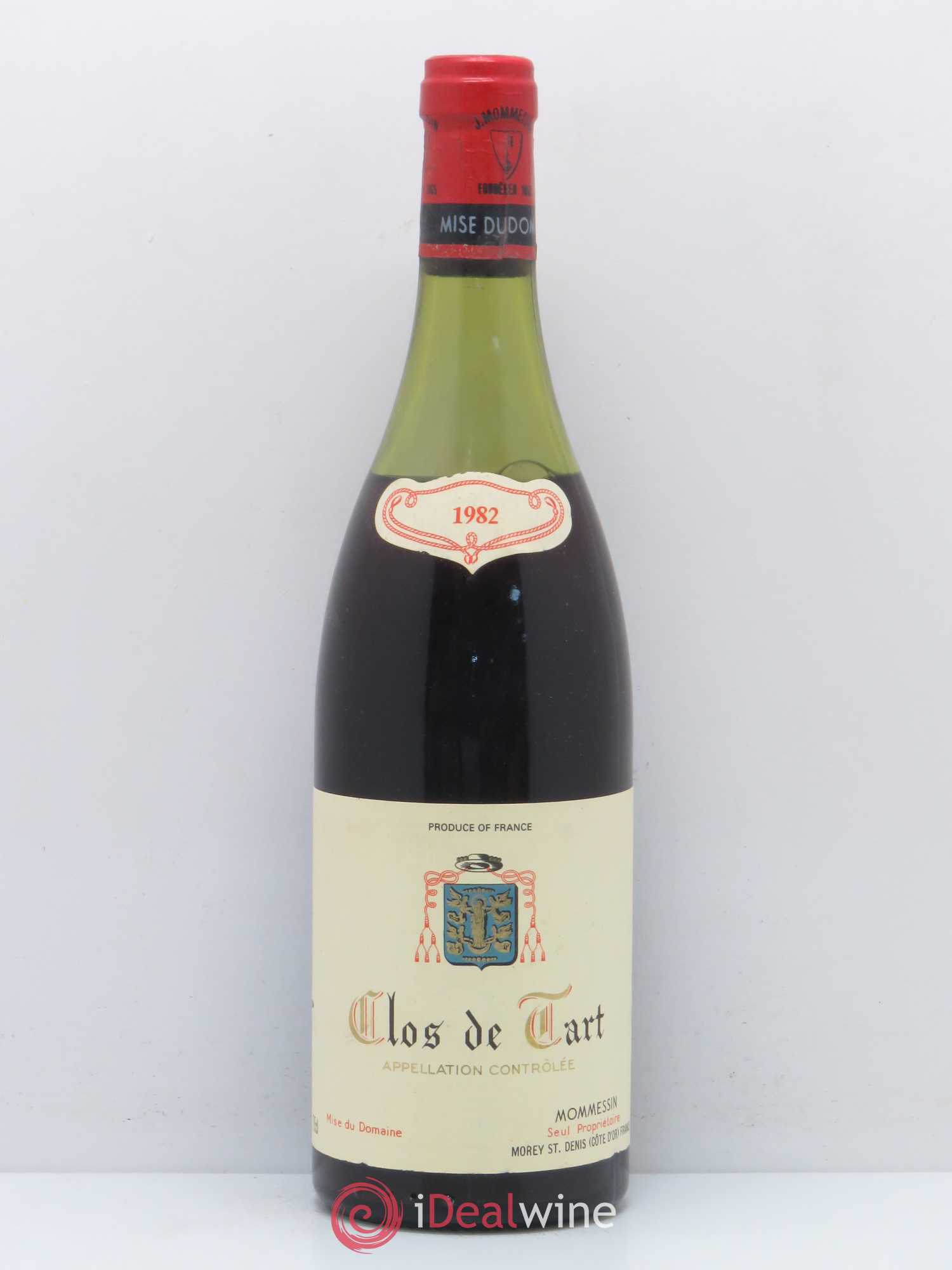 Clos de Tart Grand Cru Clos de Tart 1982 - Lot de 1 bouteille - 0