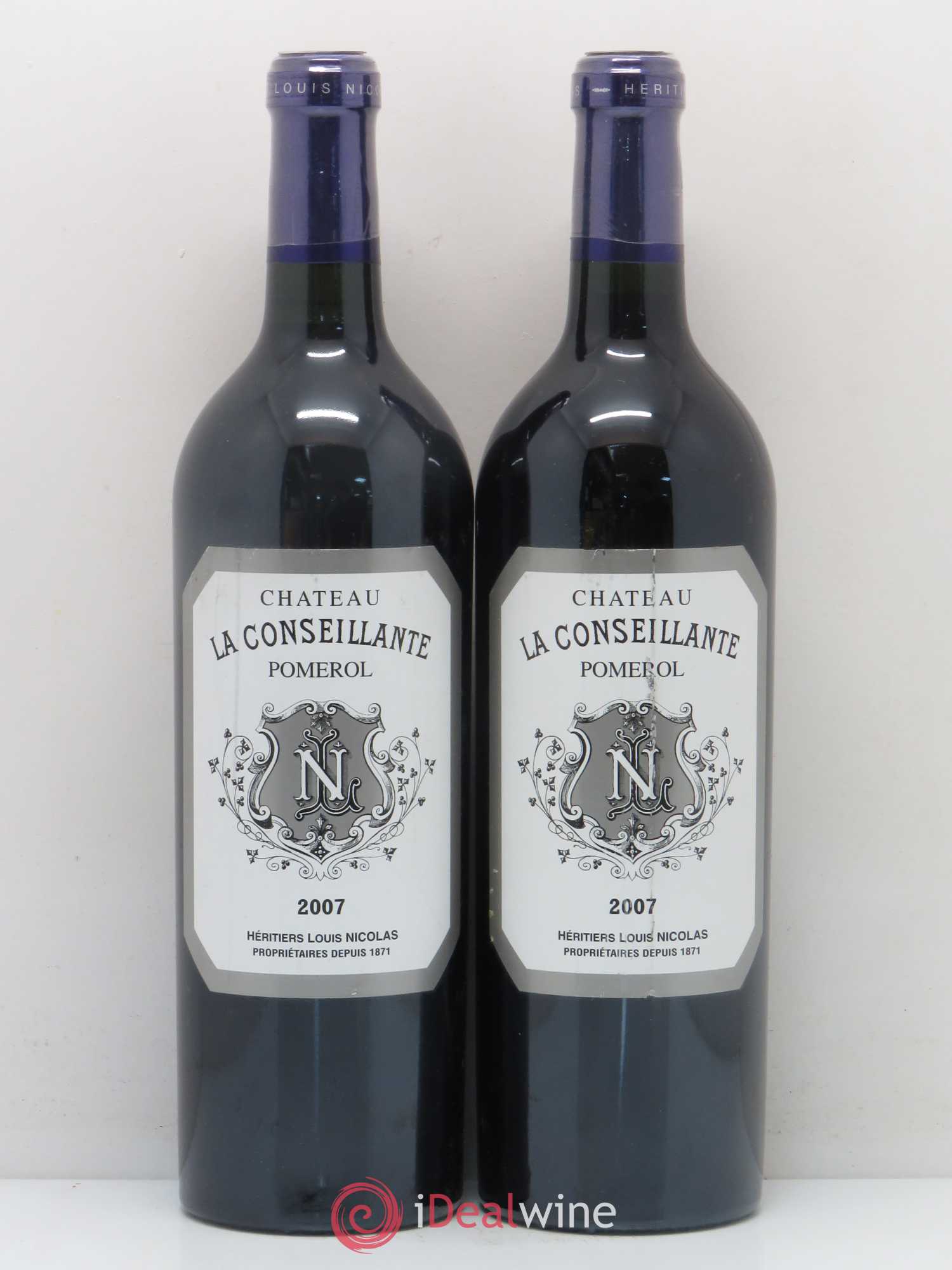 Château la Conseillante 2007 - Lot de 2 bouteilles - 0