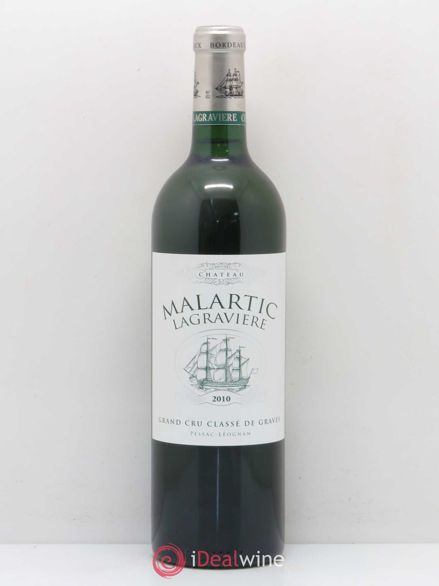 Château Malartic-Lagravière Cru Classé de Graves 2010 - Lot de 1 bouteille - 0