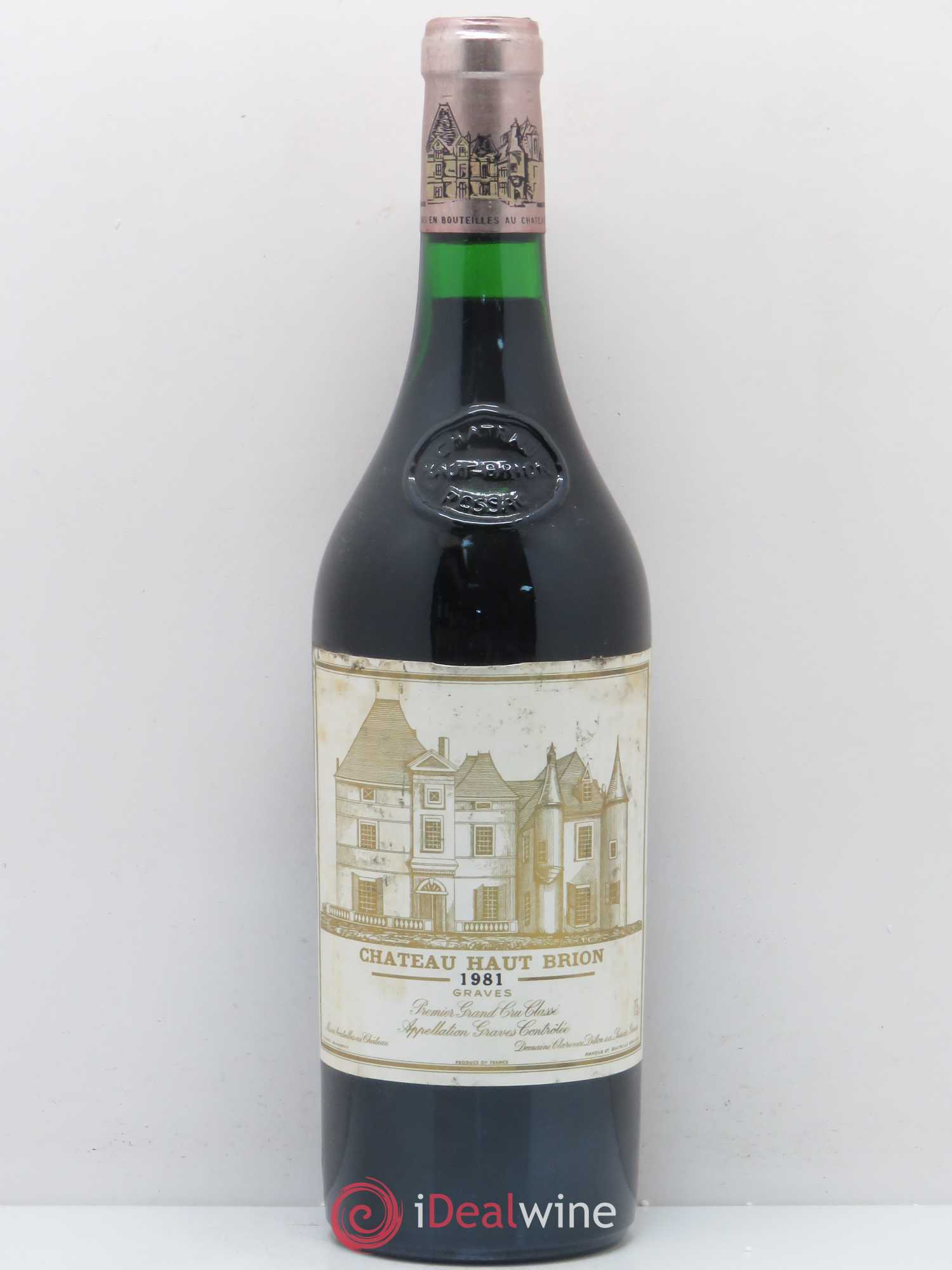 Château Haut Brion 1er Grand Cru Classé 1981 - Lot de 1 bouteille - 0