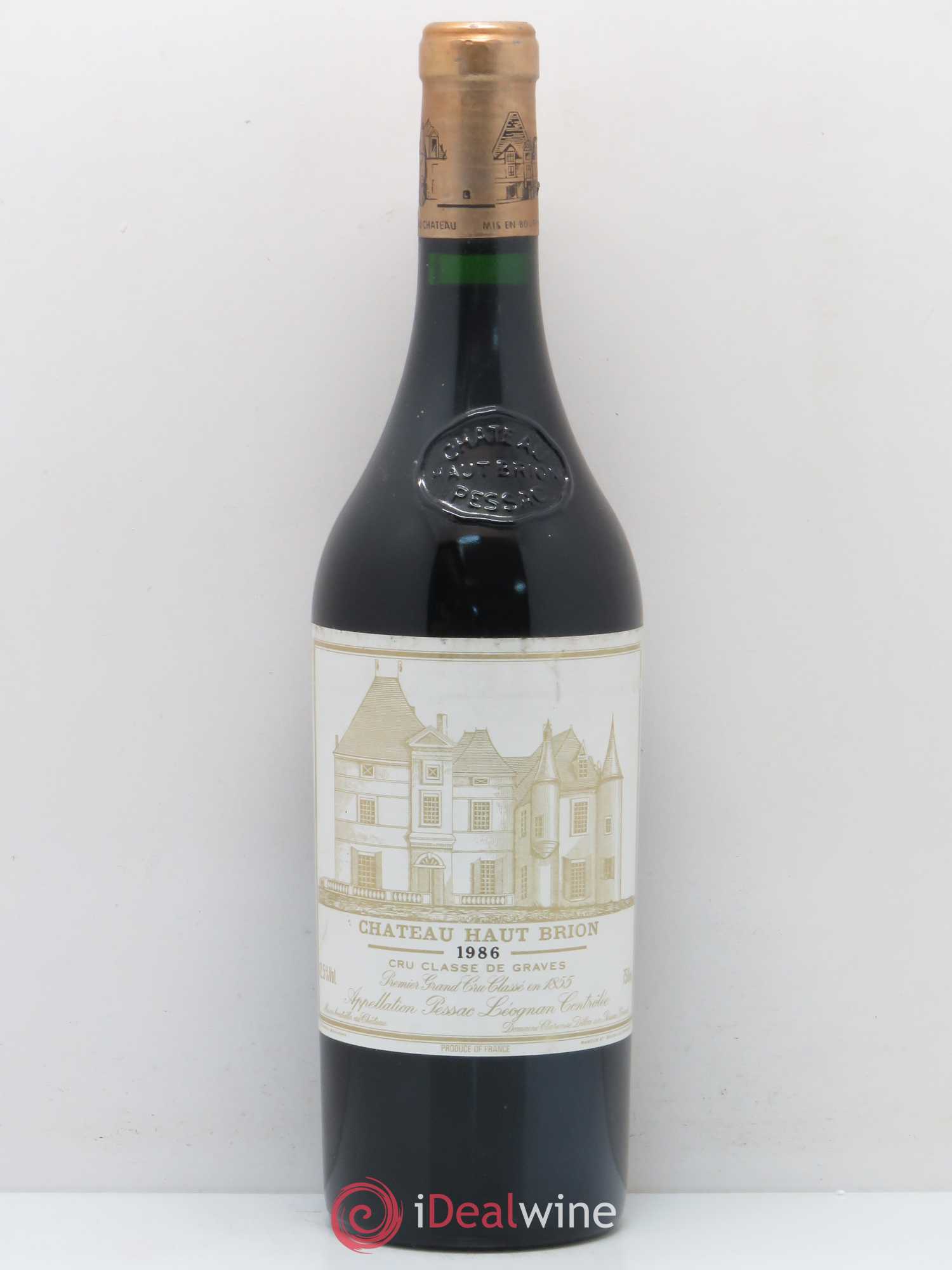 Château Haut Brion 1er Grand Cru Classé 1986 - Lot de 1 bouteille - 0