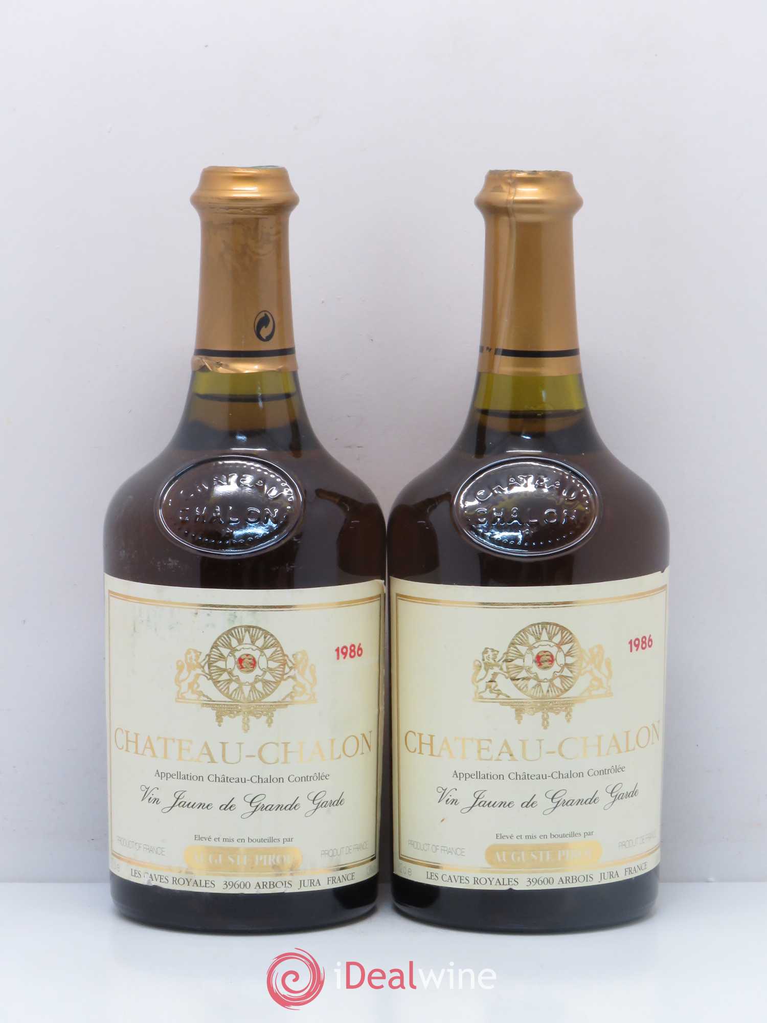 Château-Chalon Auguste Pirou 1986 - Lot de 2 bouteilles - 0