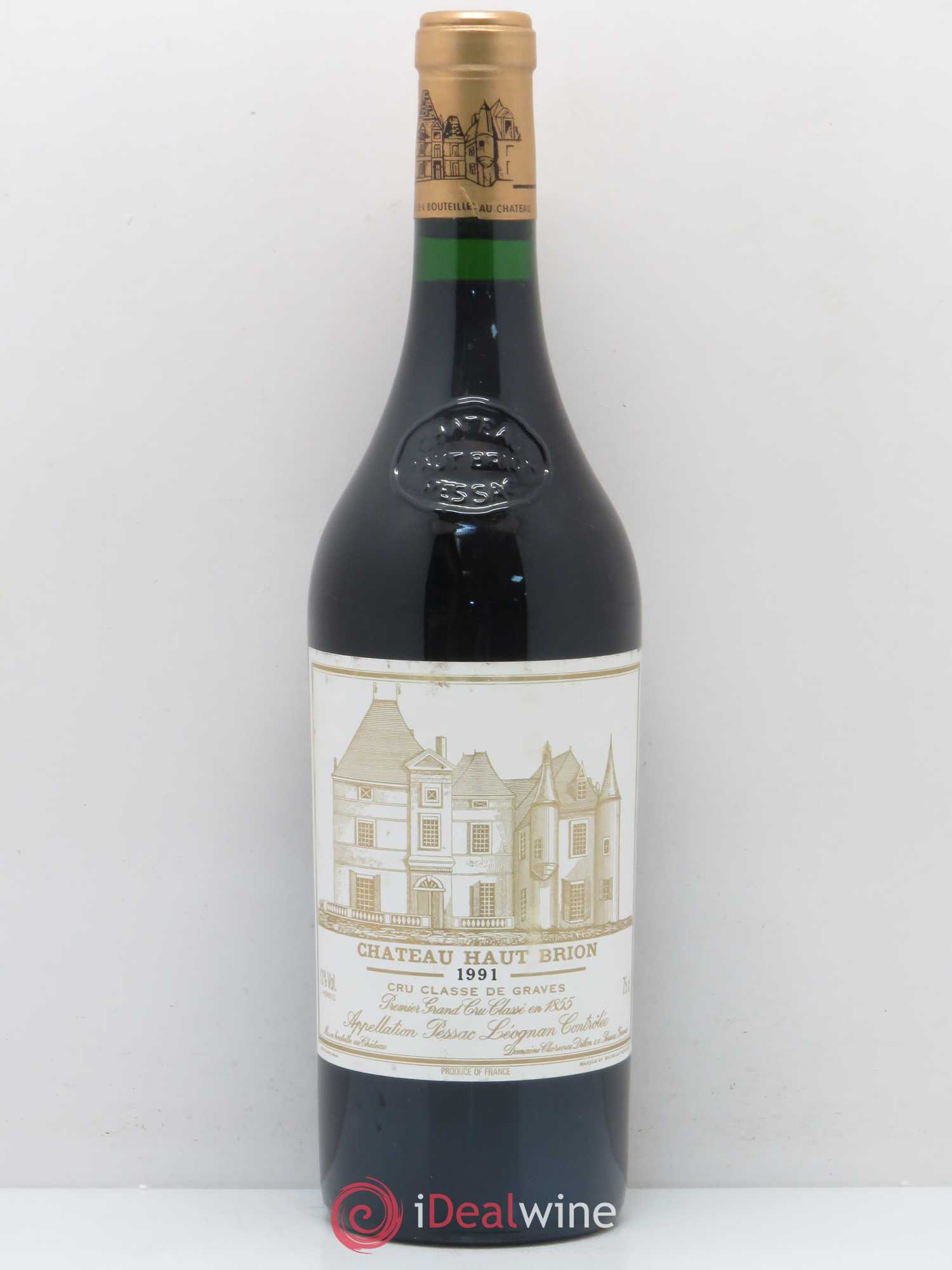 Château Haut Brion 1er Grand Cru Classé 1991 - Lot de 1 bouteille - 0