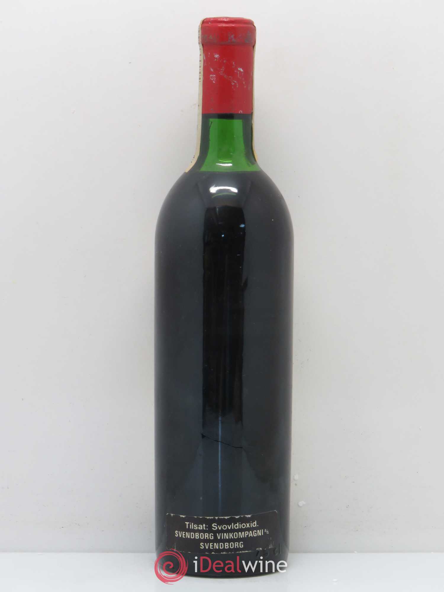Château Mouton Rothschild 1er Grand Cru Classé 1973 - Lot de 1 bouteille - 1