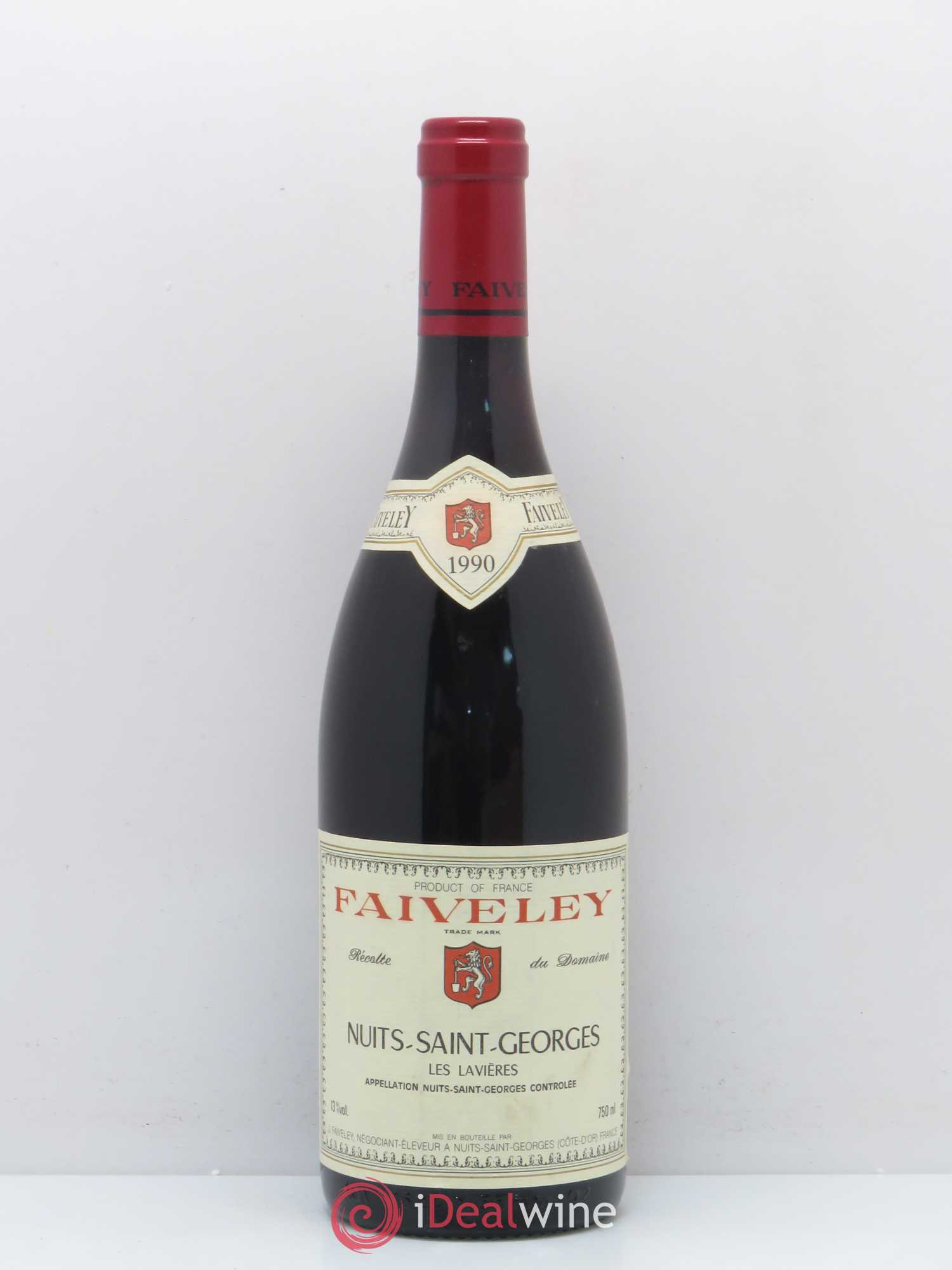 Nuits-Saint-Georges Les Lavières Faiveley 1990 - Lot de 1 bouteille - 0