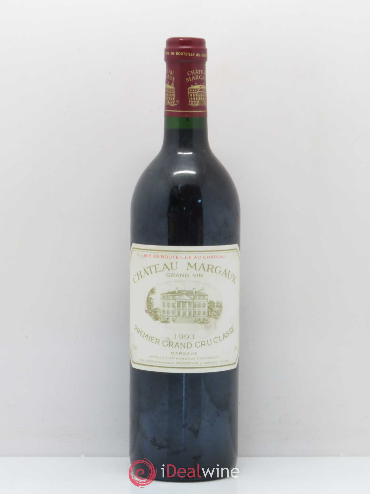 Château Margaux 1er Grand Cru Classé 1993 - Lot de 1 bouteille - 0