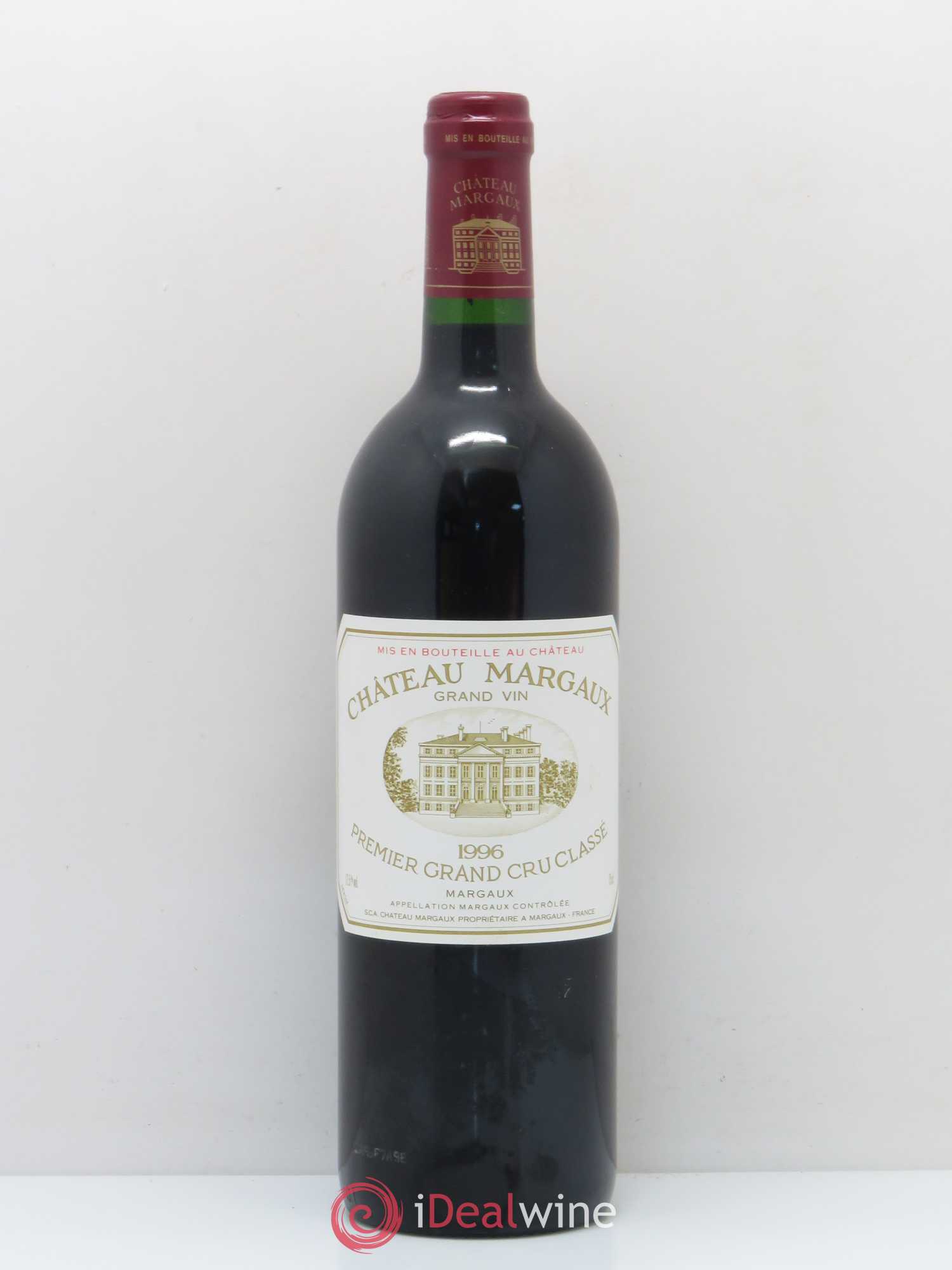 Château Margaux 1er Grand Cru Classé 1996 - Lot de 1 bouteille - 0