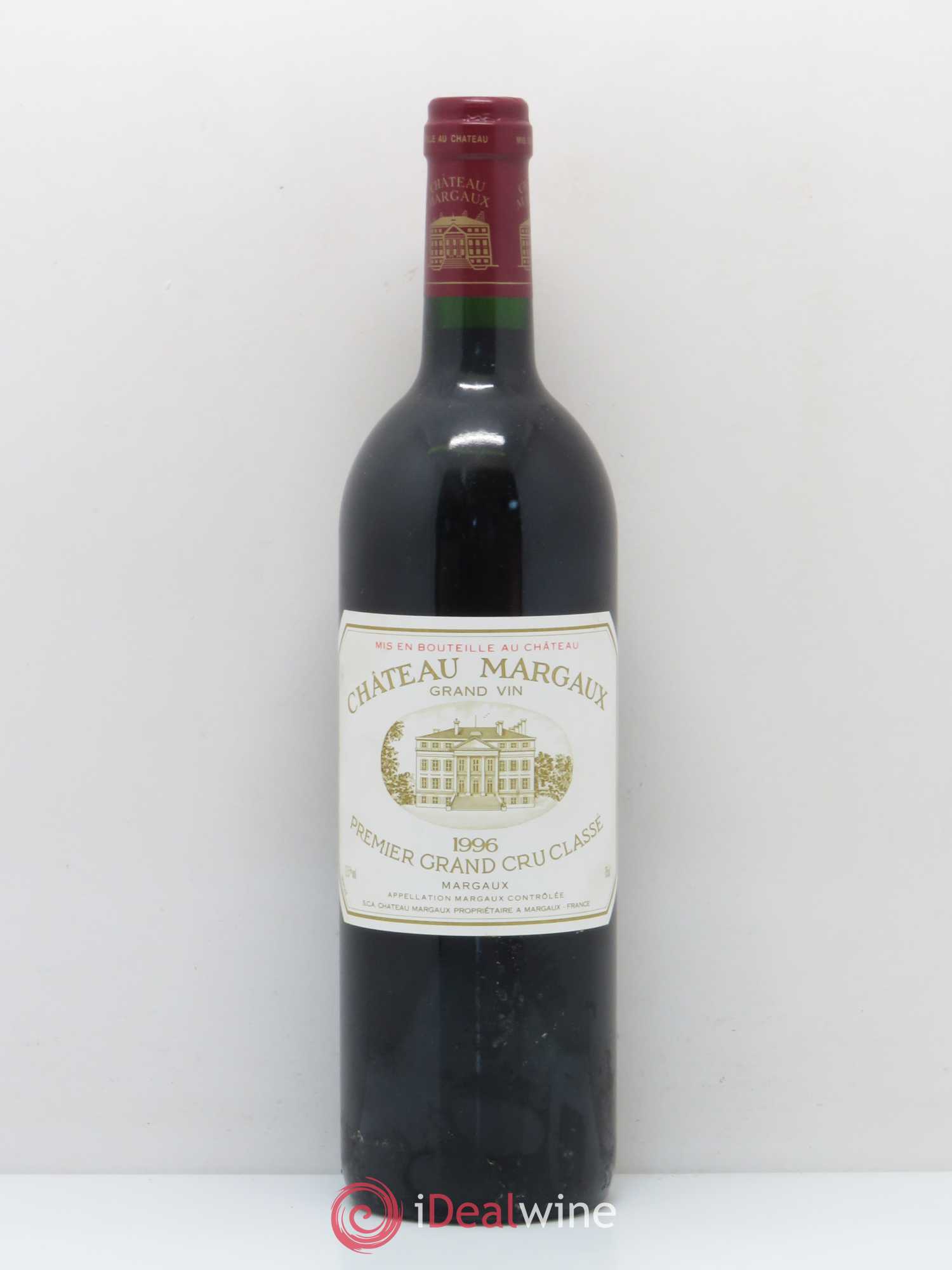 Château Margaux 1er Grand Cru Classé 1996 - Lot de 1 bouteille - 0