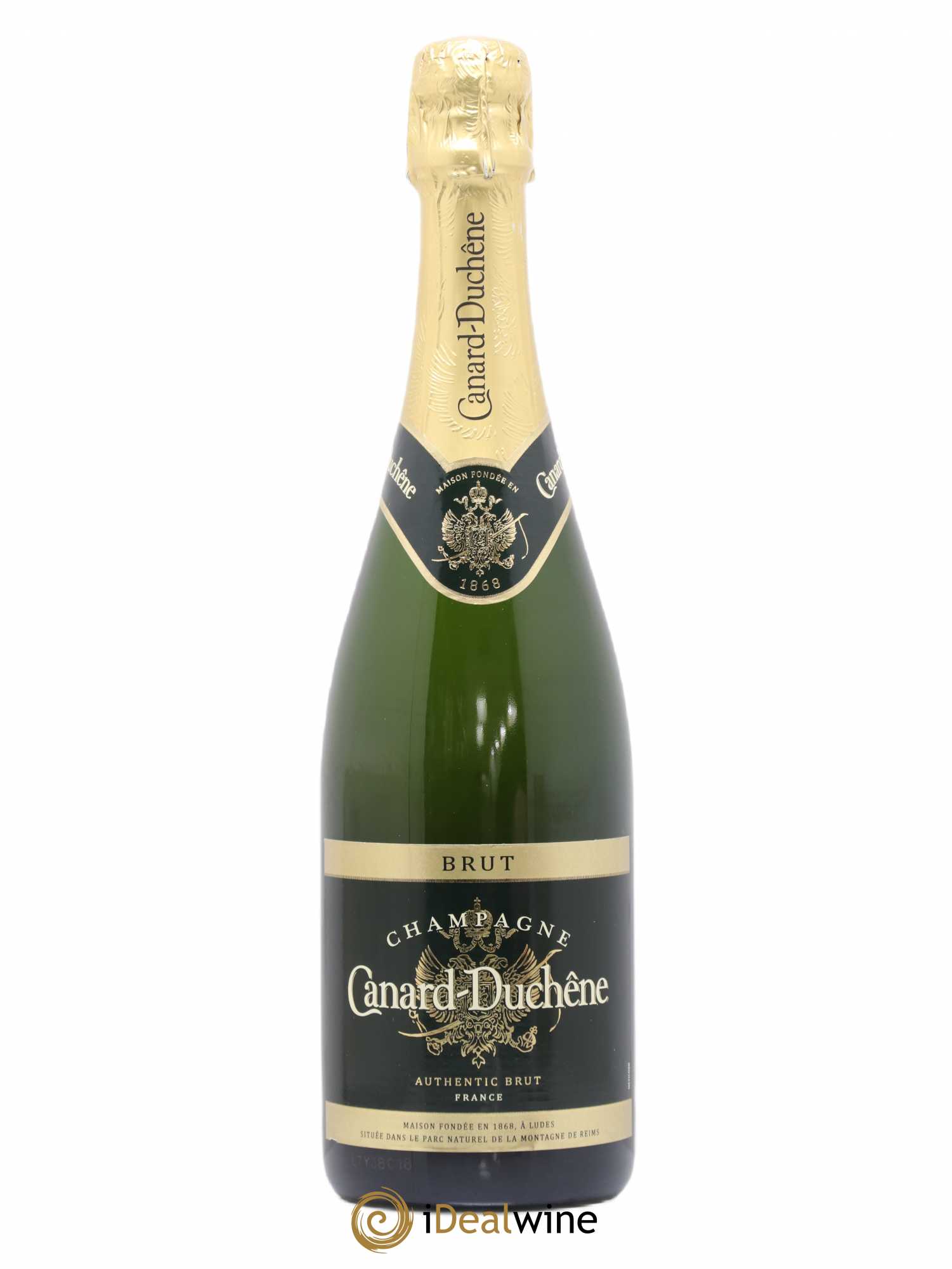Champagne Authentic Brut Canard Duchêne - Posten von 1 Flasche - 0