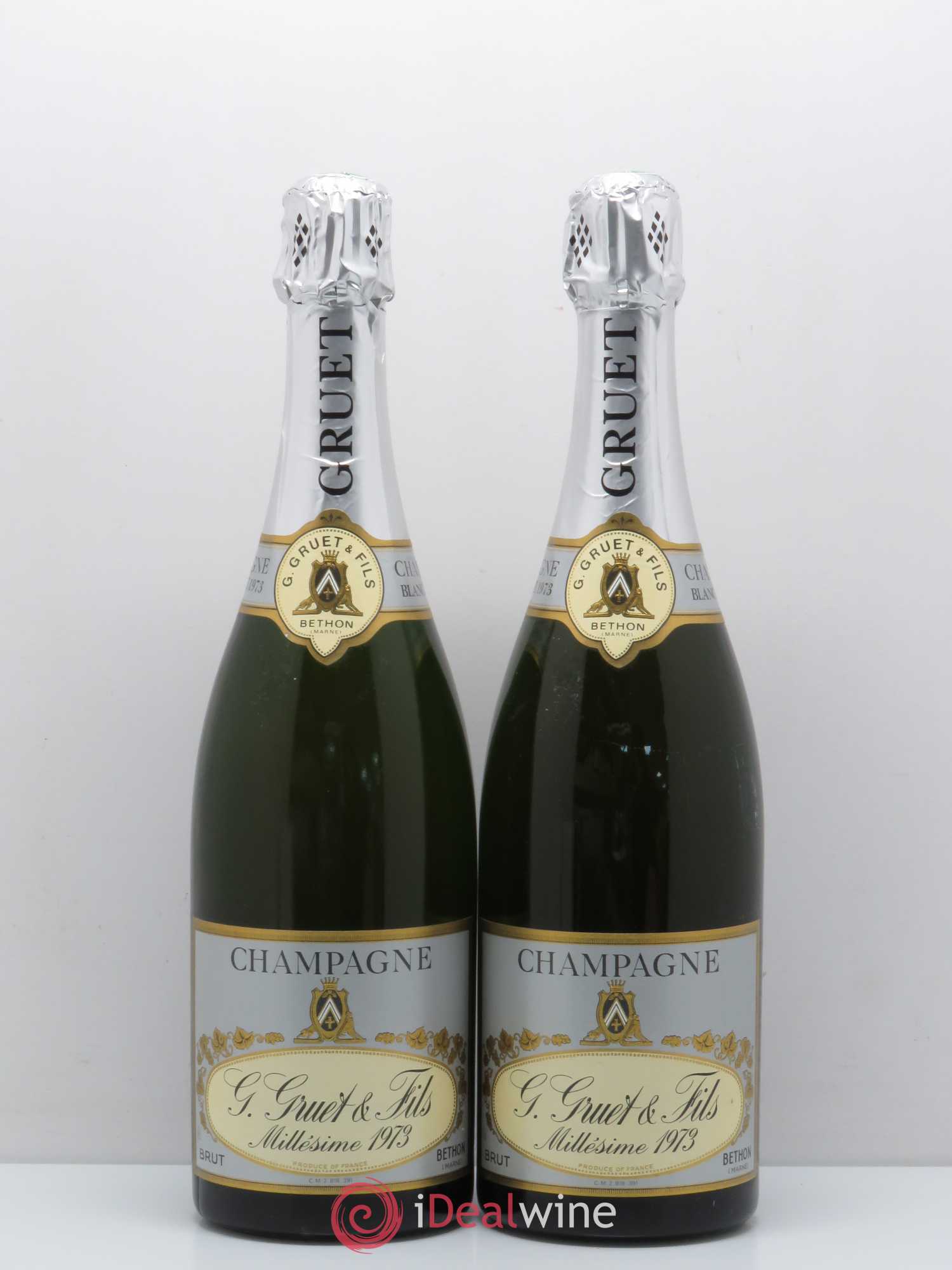 Champagne Gruet et Fils 1973 - Lot de 5 bouteilles - 2