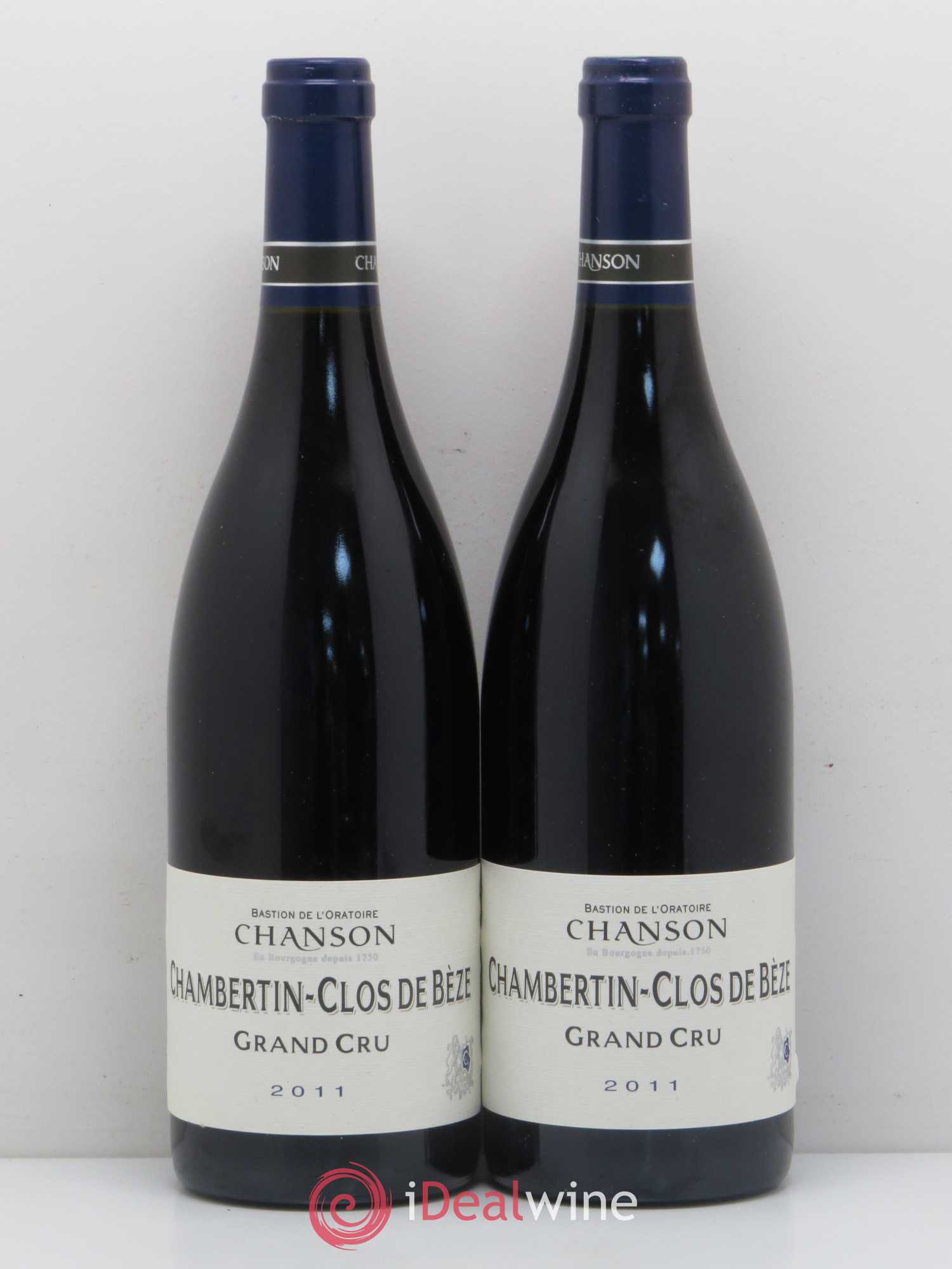 Chambertin Clos de Bèze Grand Cru Chanson 2011 - Lot de 2 bouteilles - 0