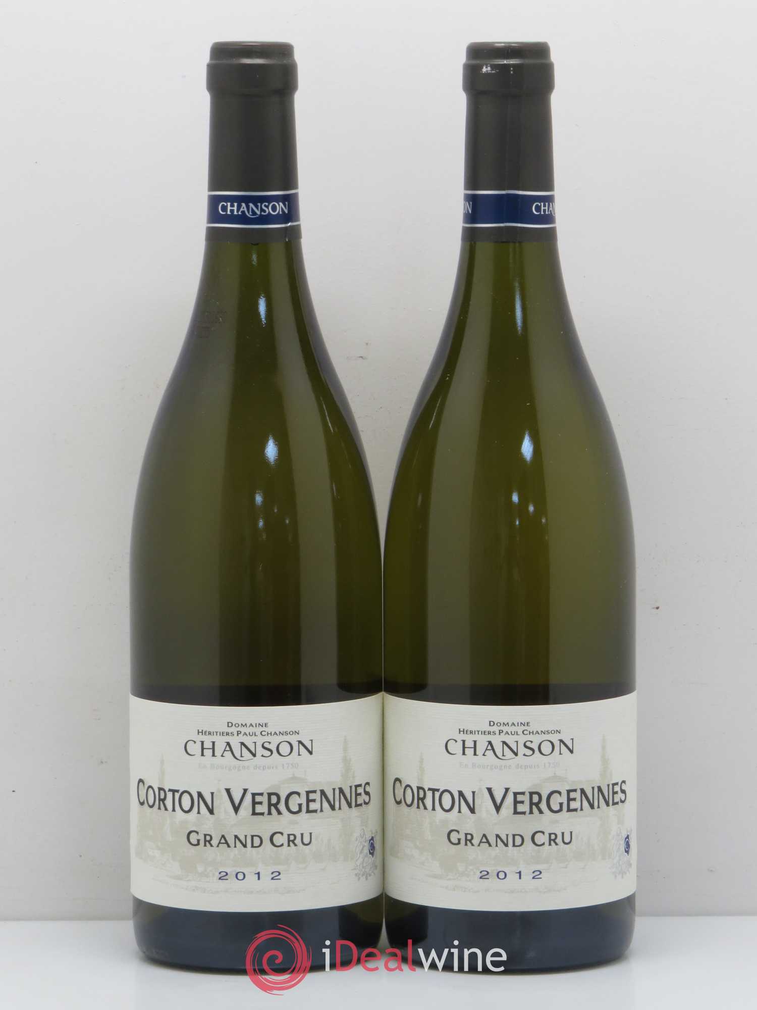 Corton Grand Cru Vergennes Chanson 2012 - Posten von 2 Flaschen - 0
