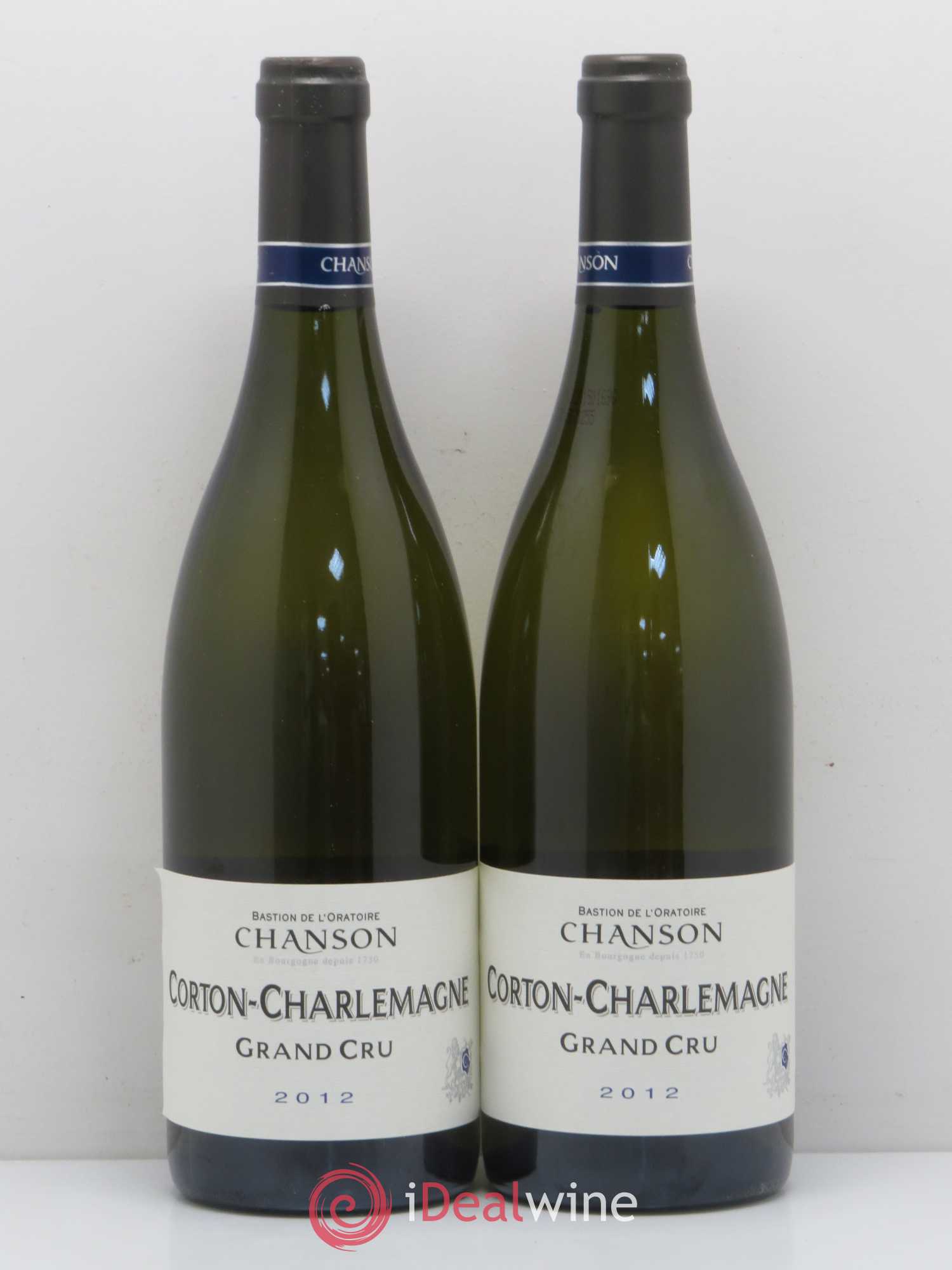 Corton-Charlemagne Grand Cru Chanson 2012 - Lot de 2 bouteilles - 0