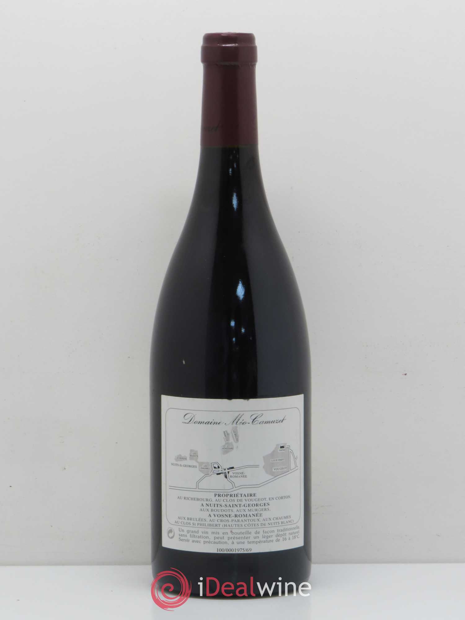 Vosne-Romanée 1er Cru Au Cros Parantoux Méo-Camuzet (Domaine) 1997 - Lot de 1 bouteille - 1