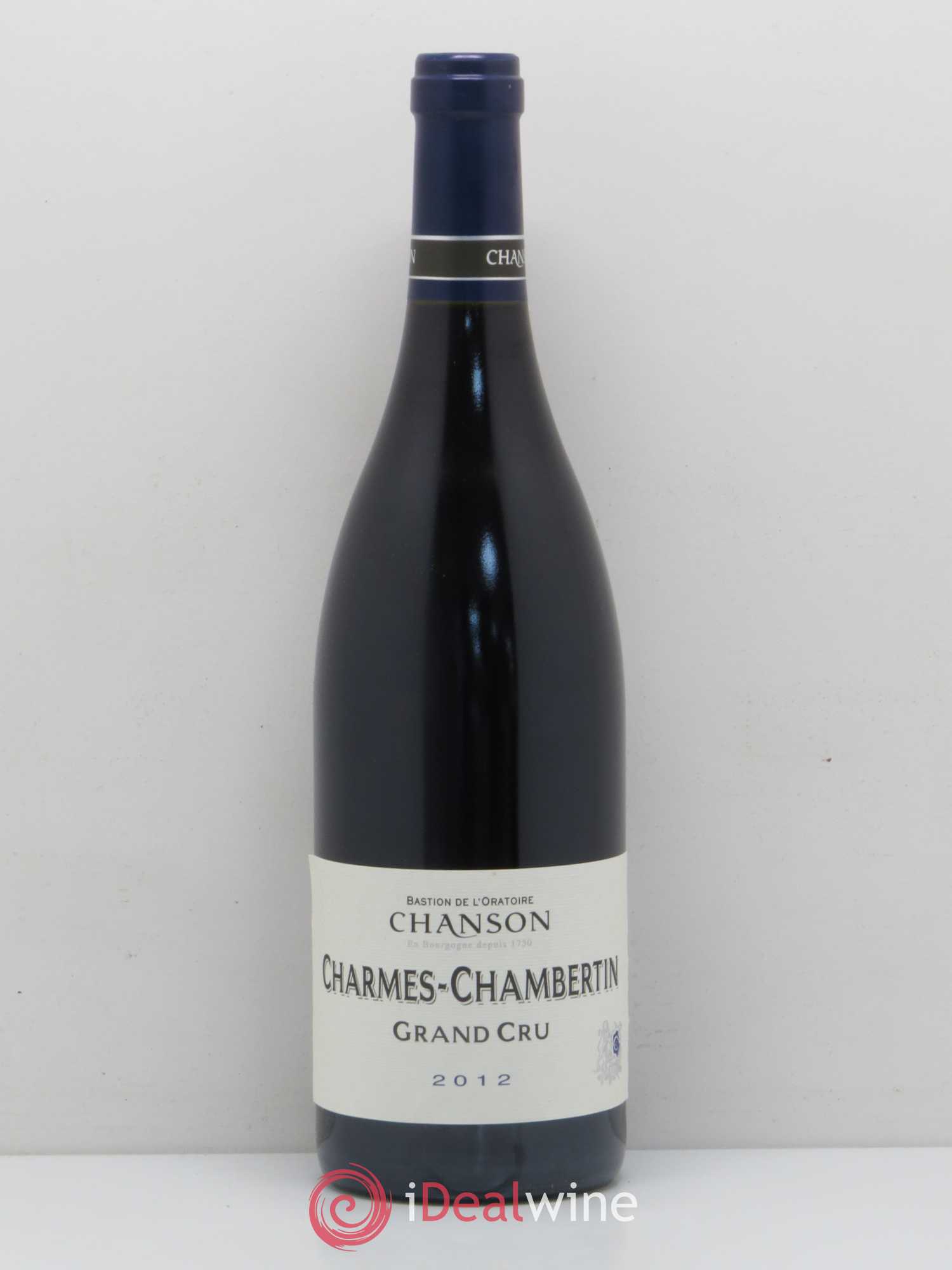 Charmes-Chambertin Grand Cru Chanson 2012 - Lot de 1 bouteille - 0