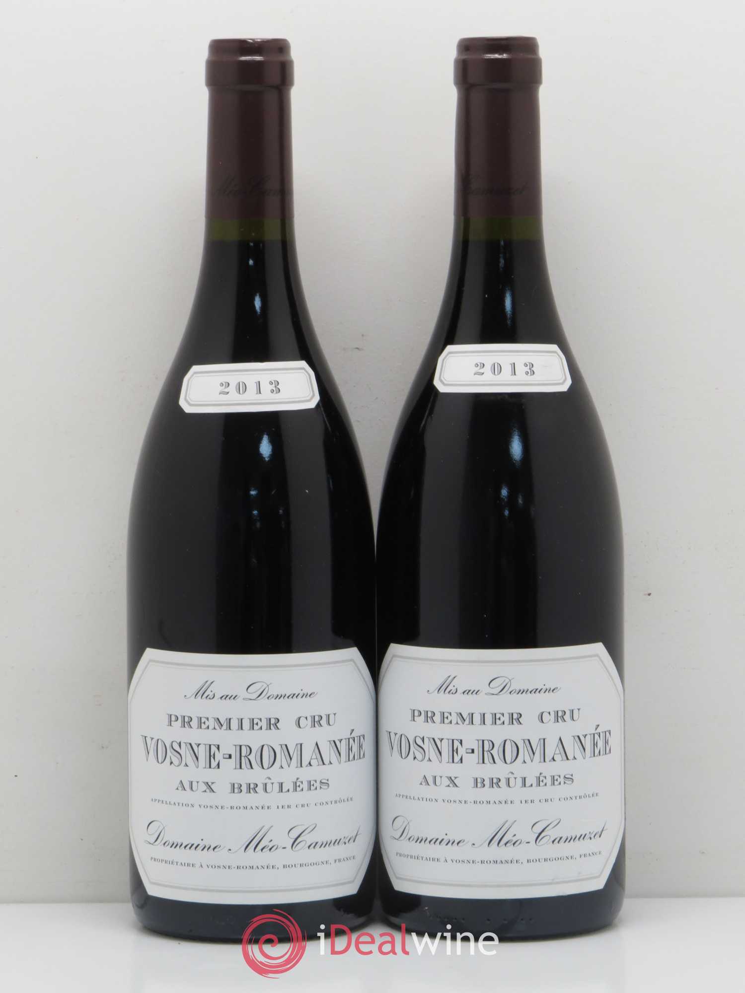 Vosne-Romanée 1er Cru Aux Brûlées Méo-Camuzet (Domaine) 2013 - Lot de 2 bouteilles - 0