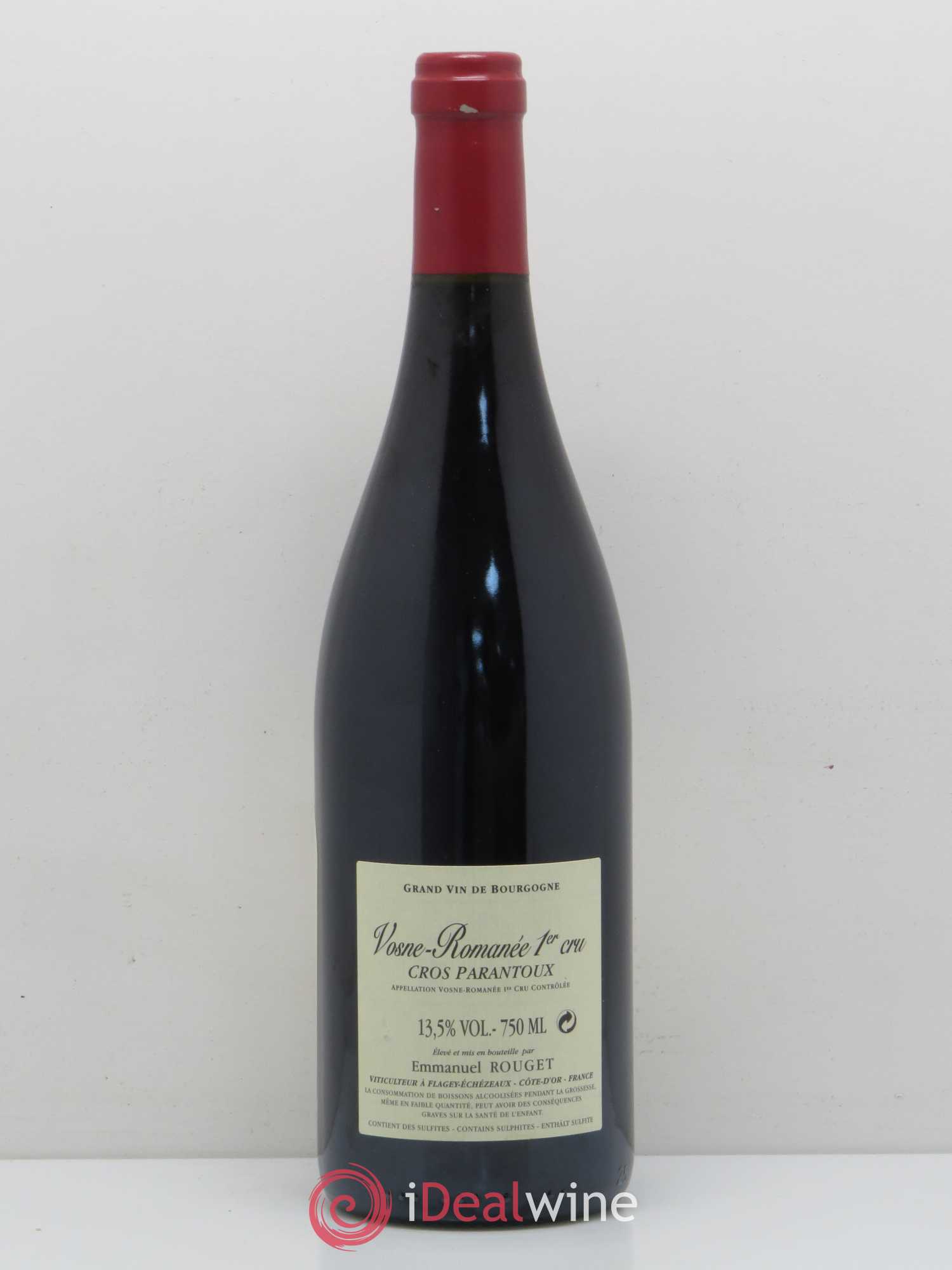 Vosne-Romanée 1er Cru Cros Parantoux Emmanuel Rouget 2007 - Lot de 1 bouteille - 1