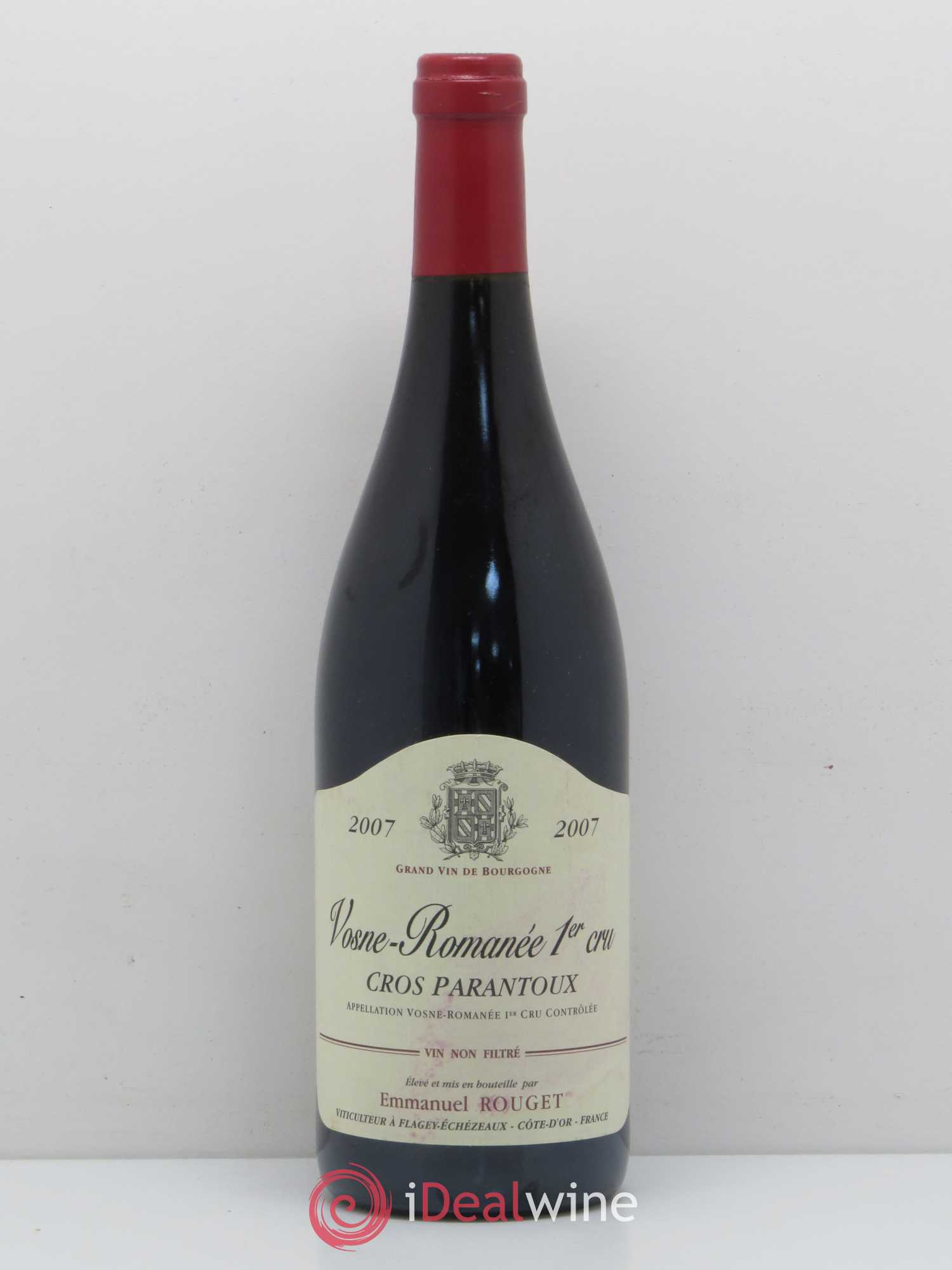 Vosne-Romanée 1er Cru Cros Parantoux Emmanuel Rouget 2007 - Lot de 1 bouteille - 0