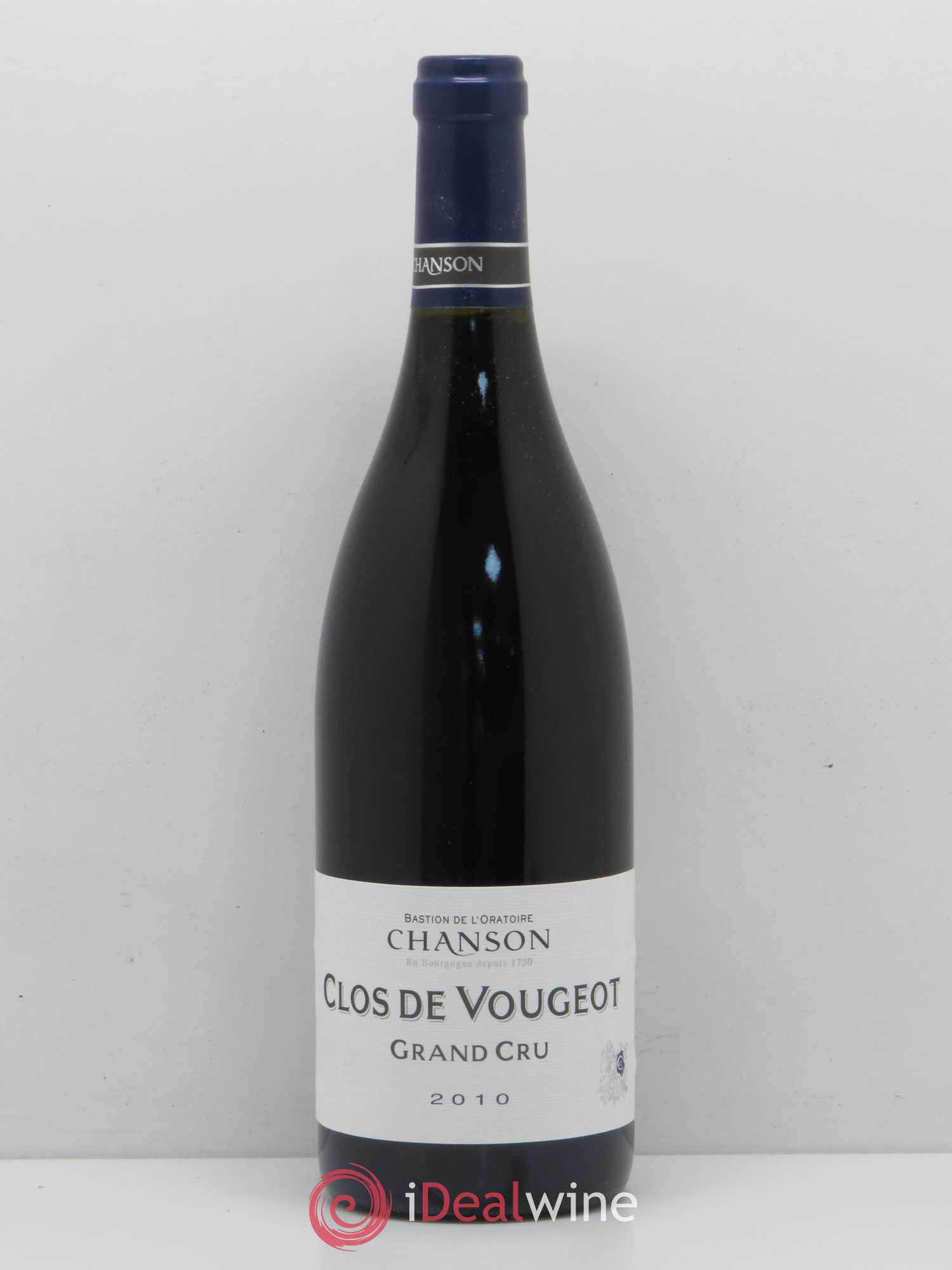 Clos de Vougeot Grand Cru Chanson 2010 - Lot de 1 bouteille - 0