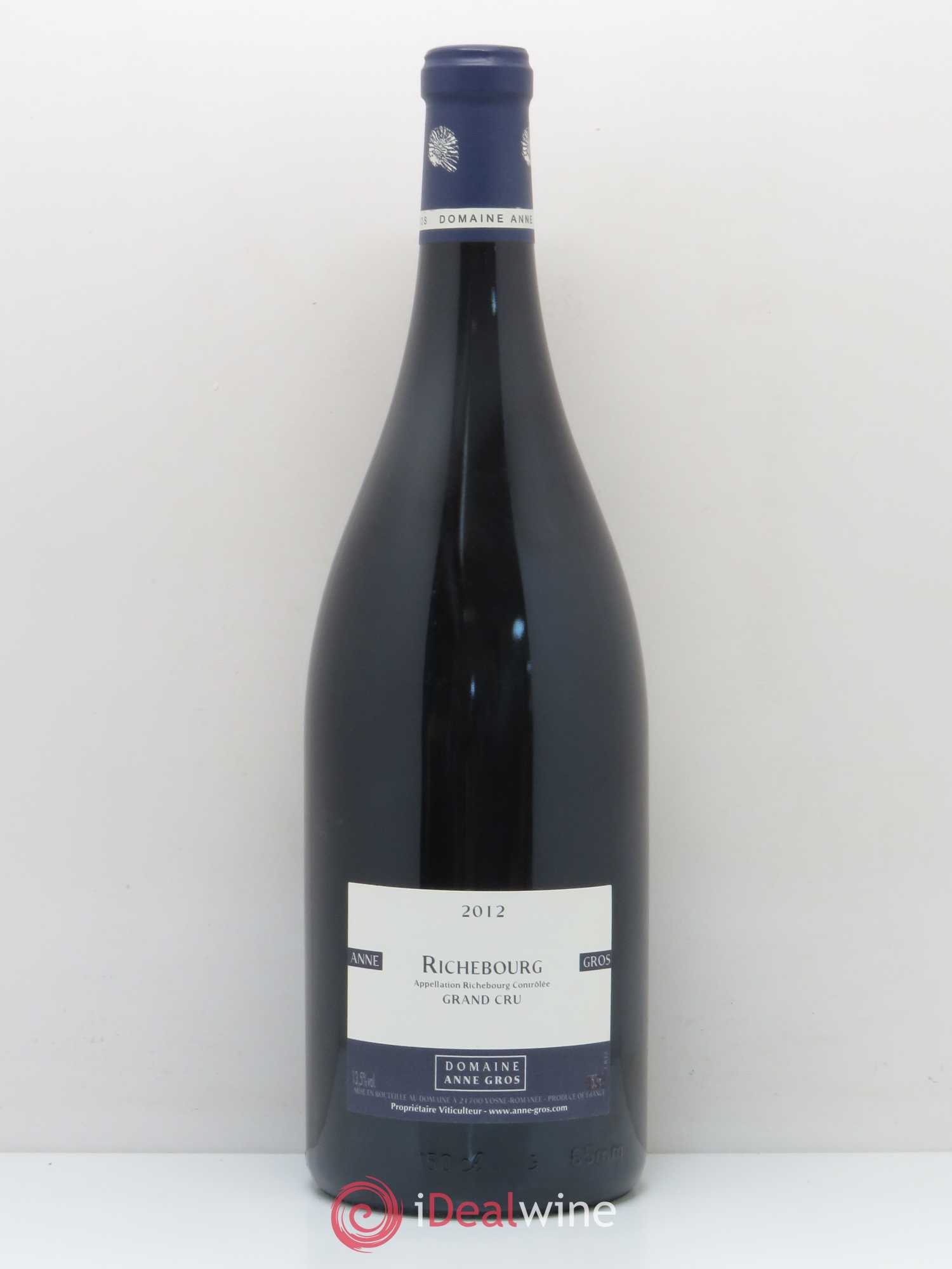 Richebourg Grand Cru Anne Gros 2012 - Lot de 1 magnum - 0