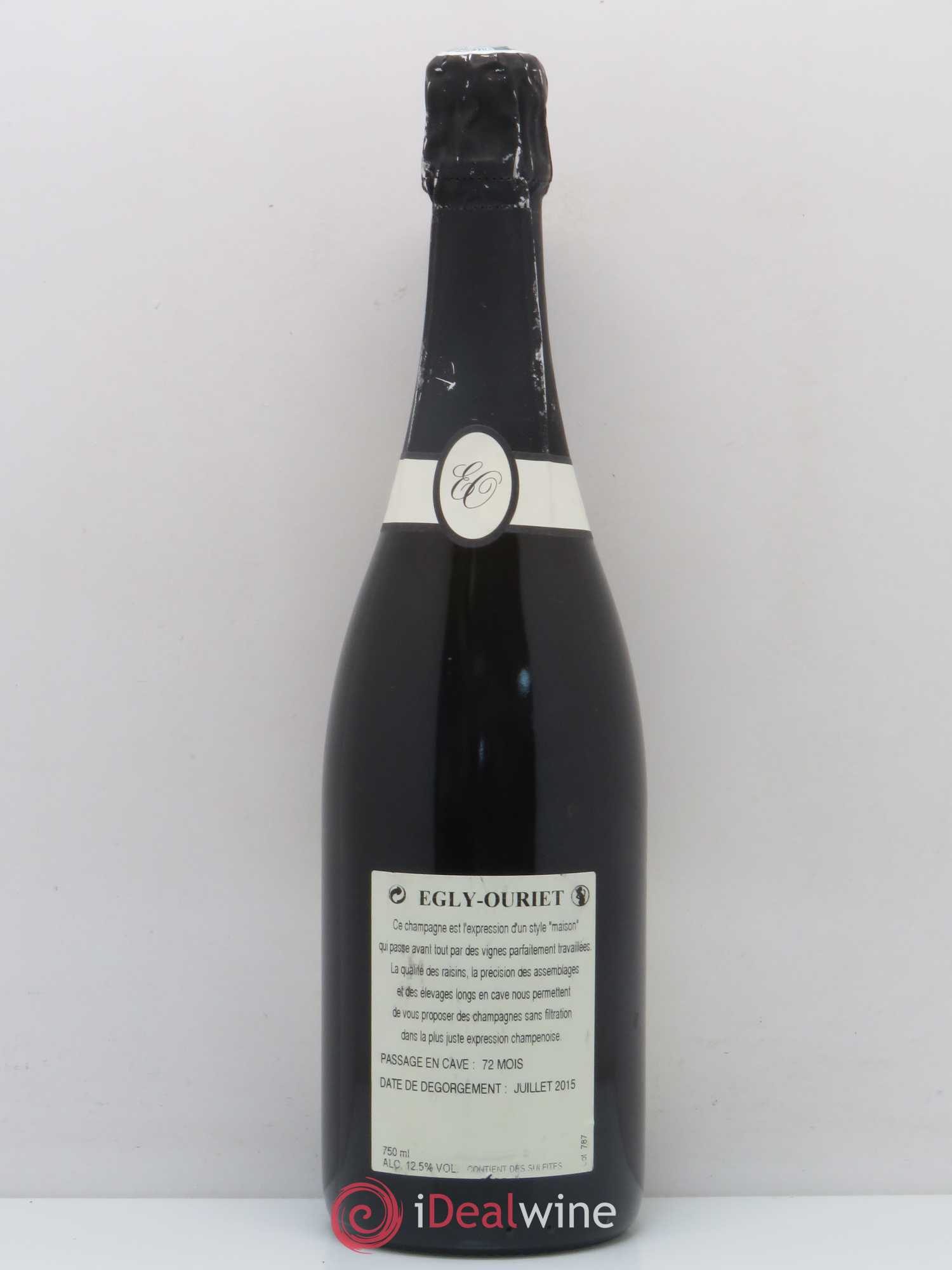 Champagne Grand Cru Blanc de noirs Vieilles Vignes Les Crayères Egly Ouriet - Posten von 1 Flasche - 1