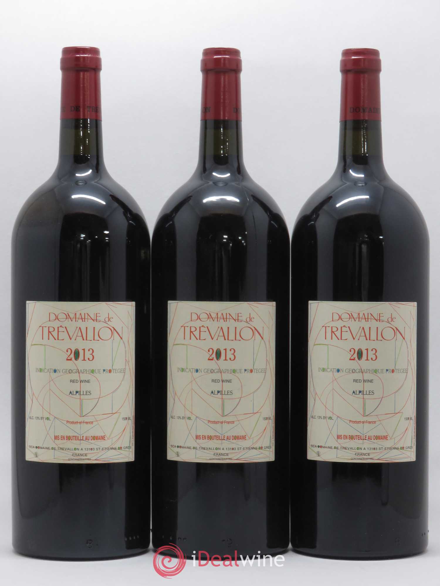 Alpilles Trévallon (Domaine de) Eloi Dürrbach 2013 - Lot de 3 magnums - 0